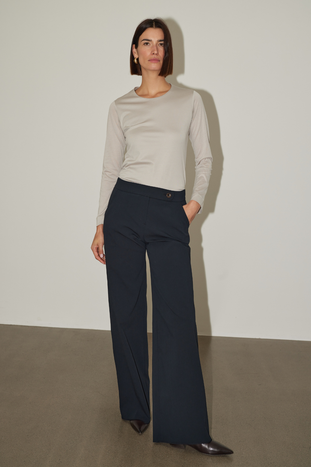 Jersey Top Coco in Kalk