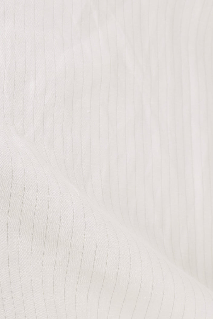 Jackett Sibel in Ecru mit Nadelstreifen