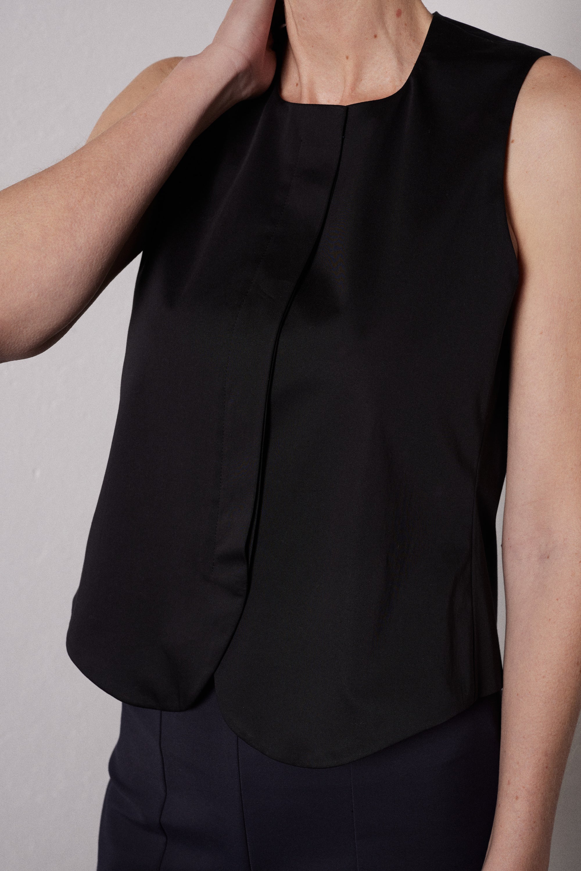 Gilet Maurin in Schwarz