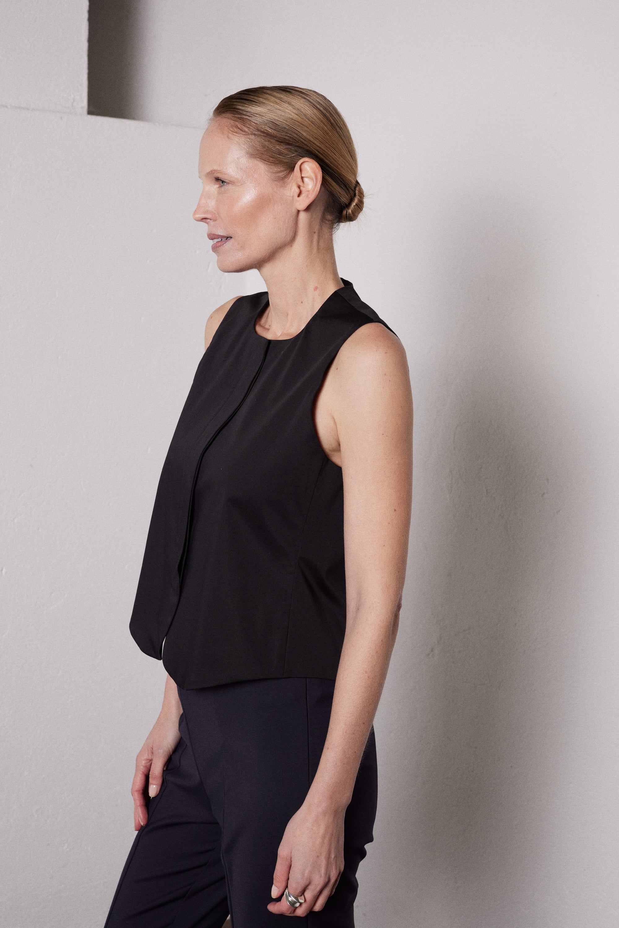 Gilet Maurin in Schwarz