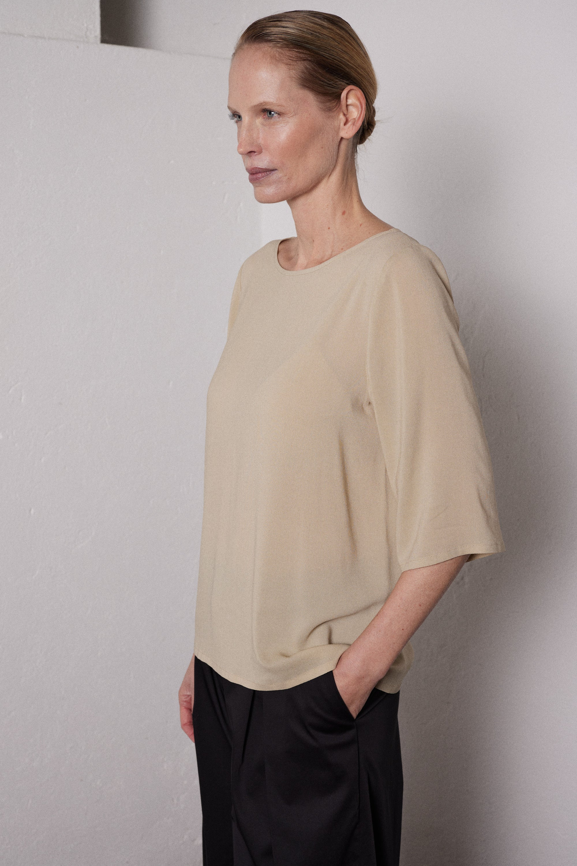 Top Molli in Beige