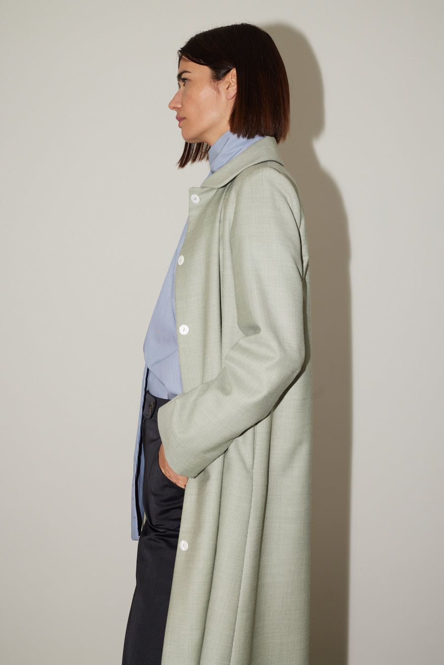 Mantel Valentine in Minze