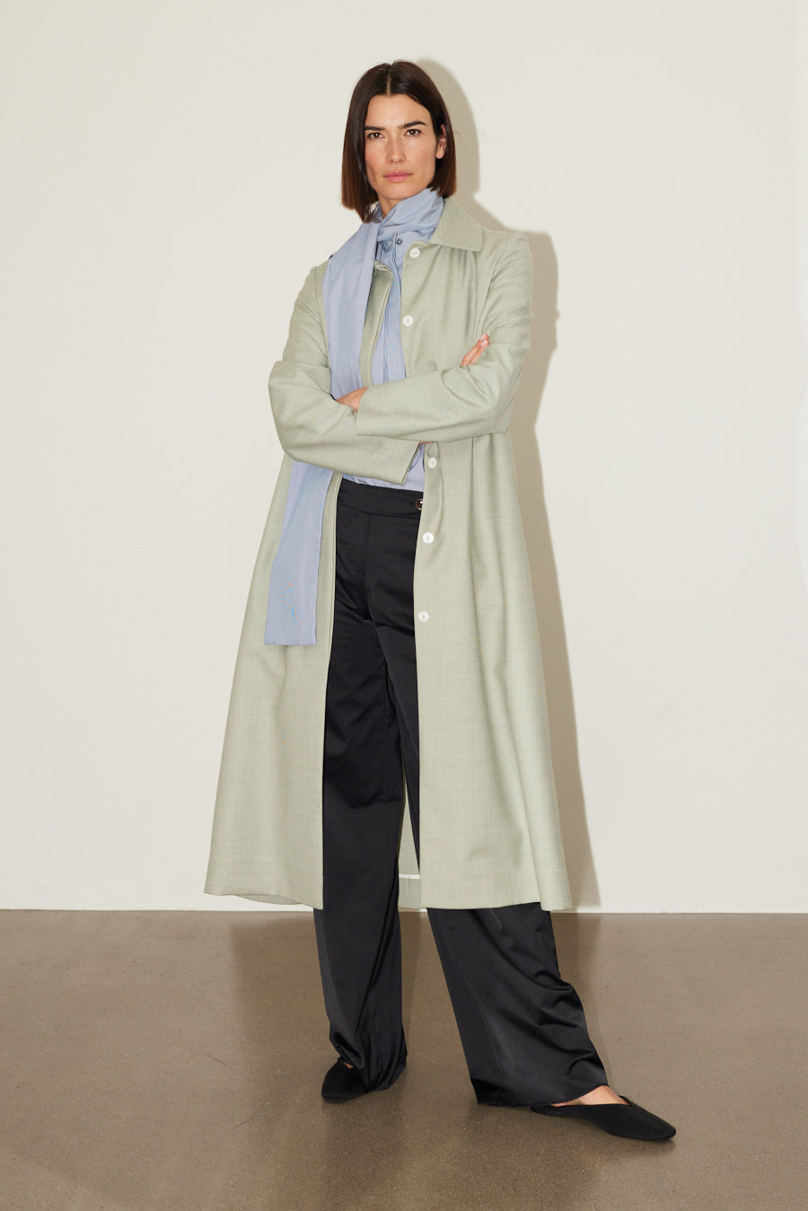 Mantel Valentine in Minze