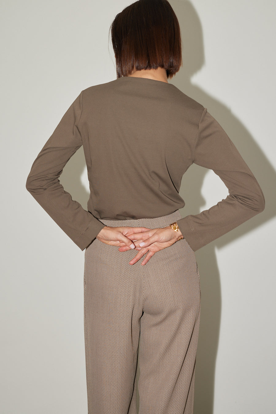 Jersey Top Coco in Olive