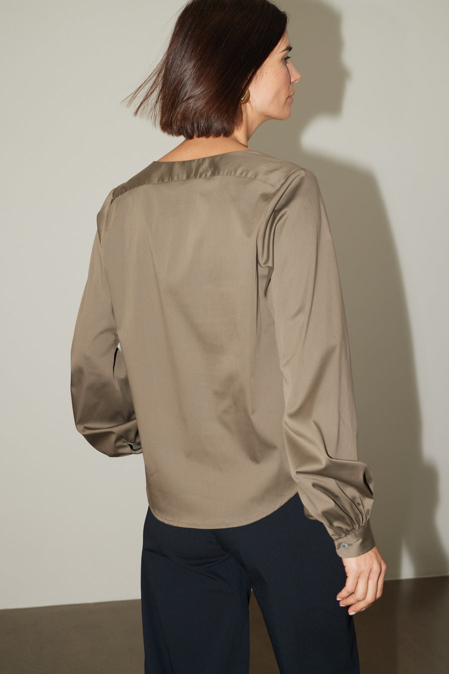 Bluse Masa in Olive