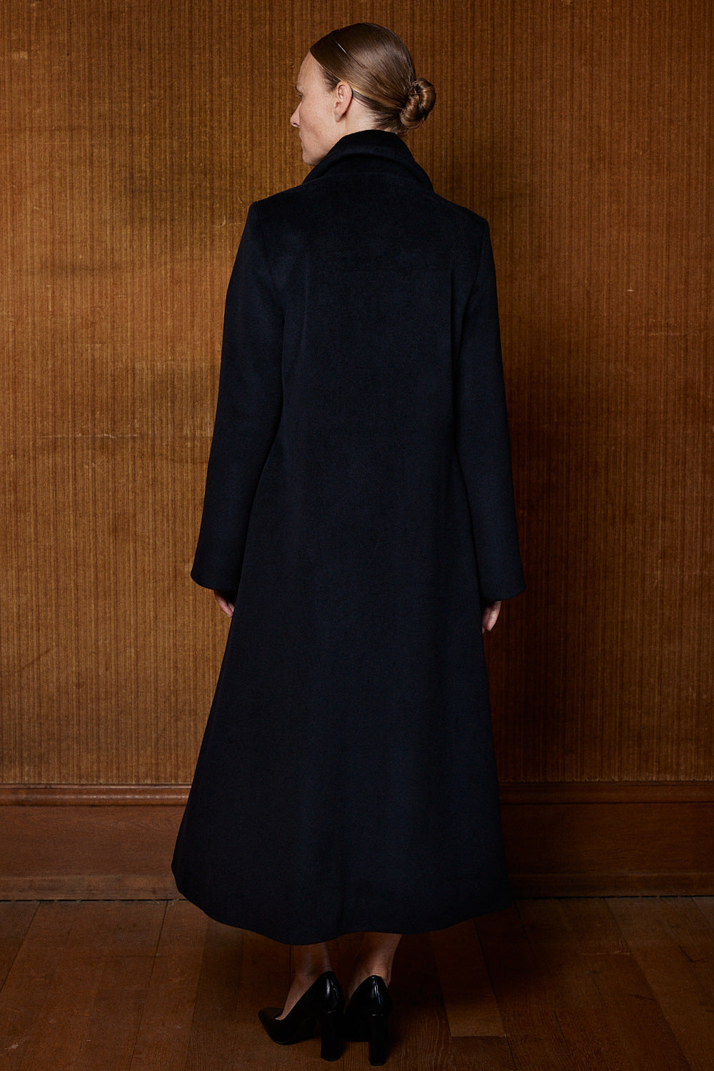 Mantel Vincente in Schwarz