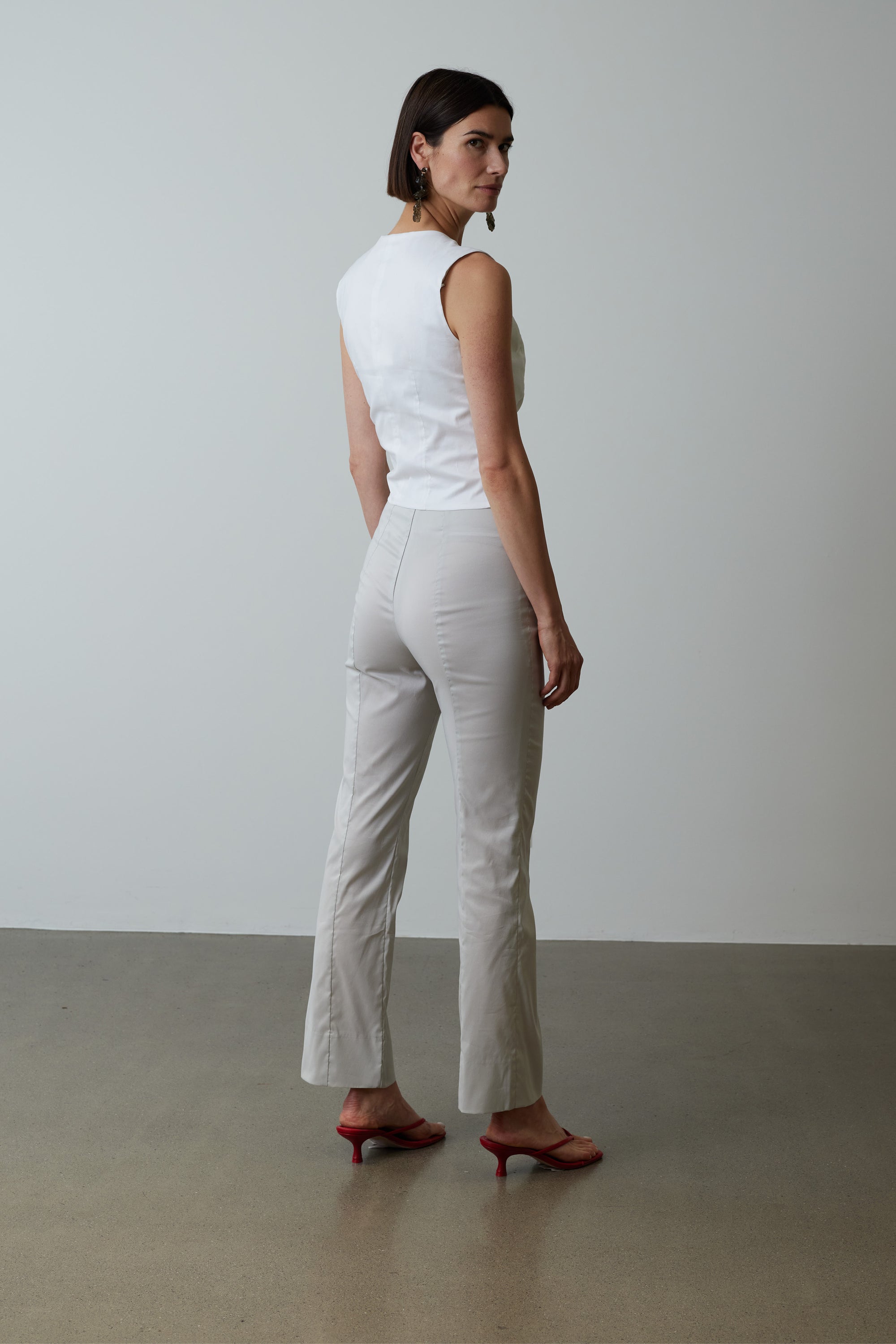 Ecla trousers in silver