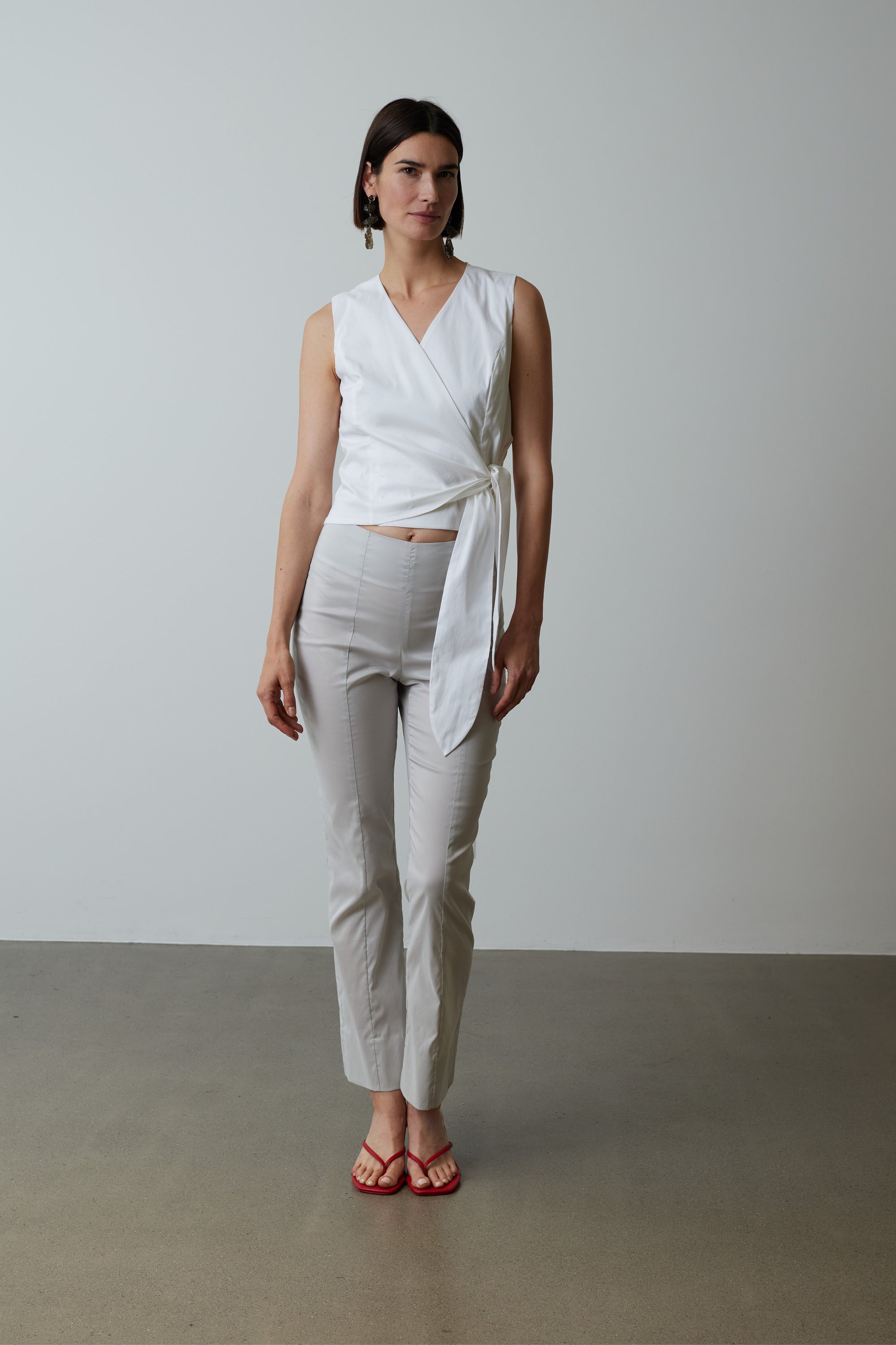 Ecla trousers in silver