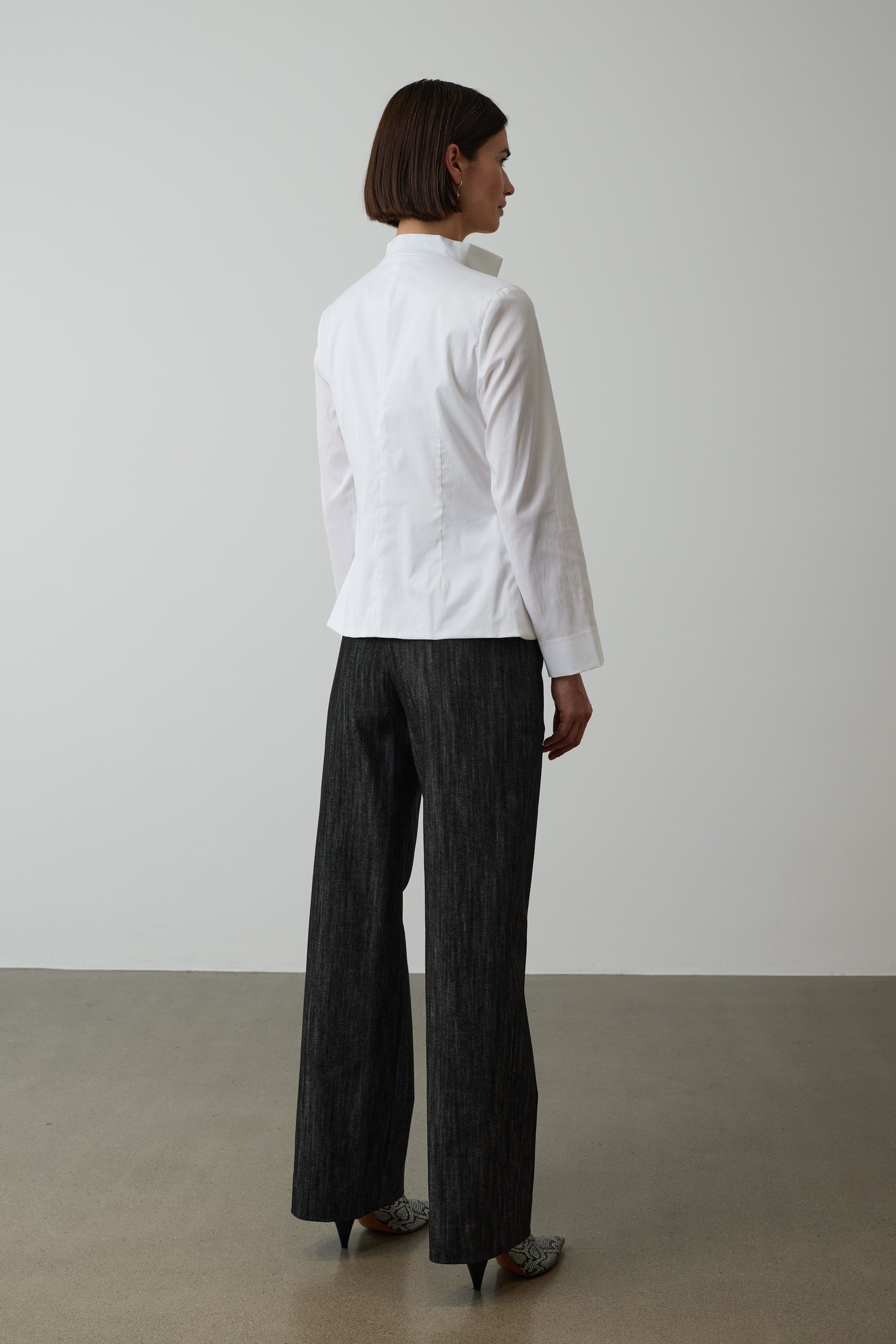 Blusenjacke Sanna in Weiss