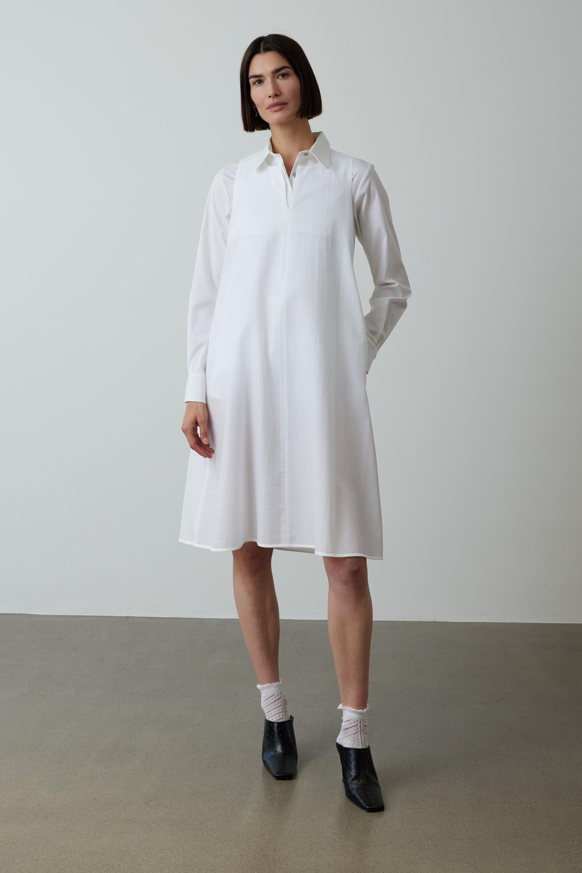 Kleid Jules in Weiss