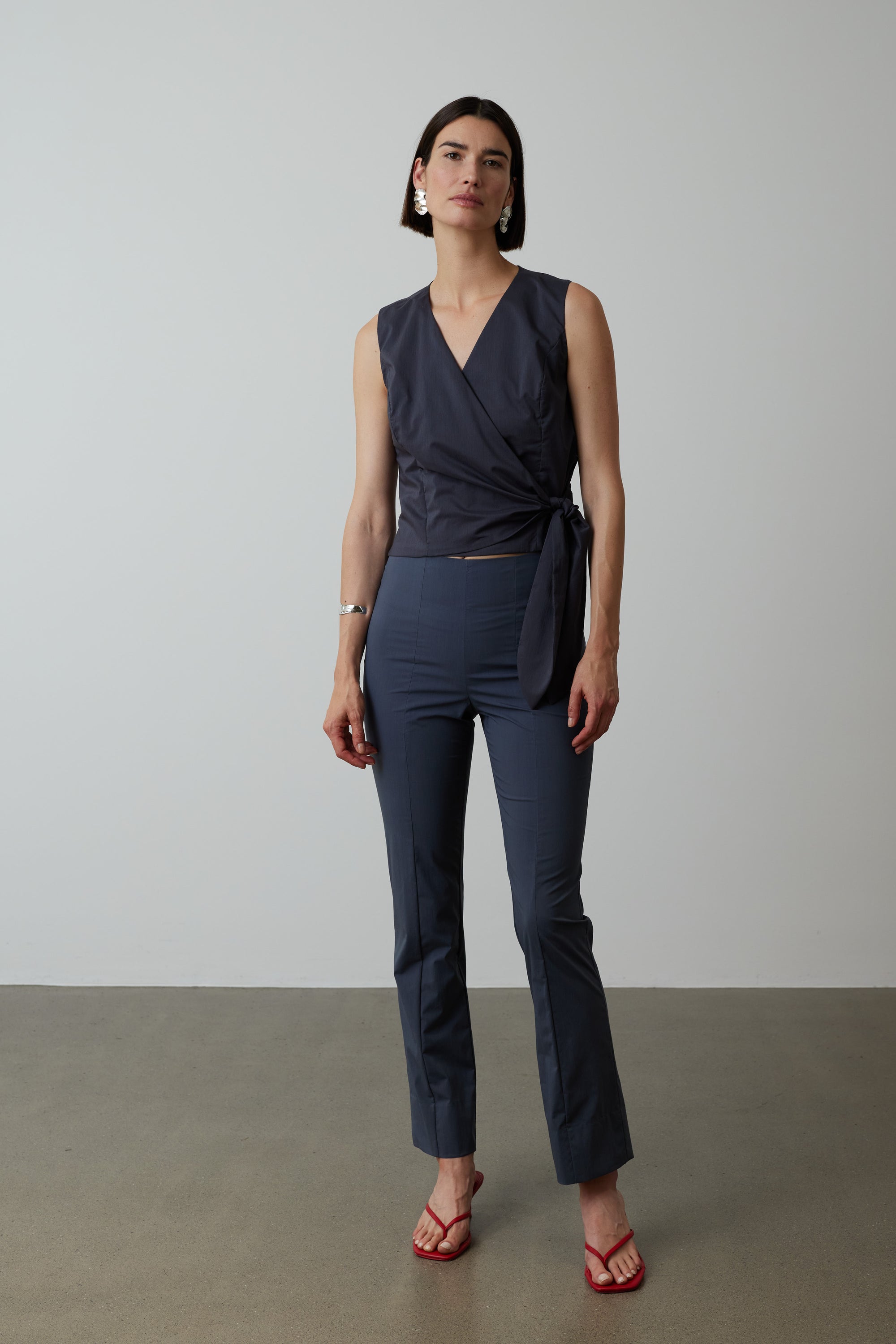 Wickeltop Merle in Anthrazit