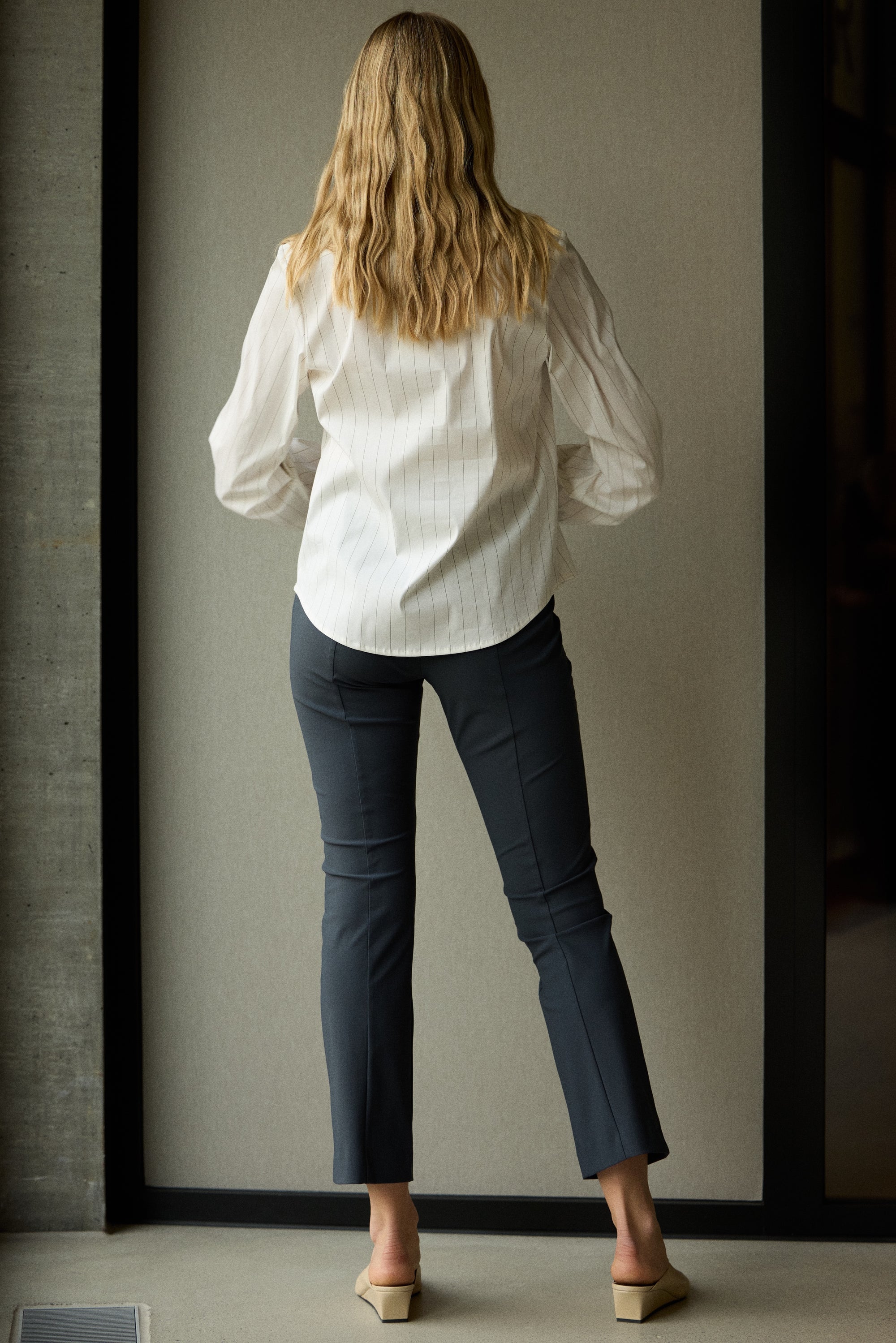 Elli Trousers in Midnight Blue