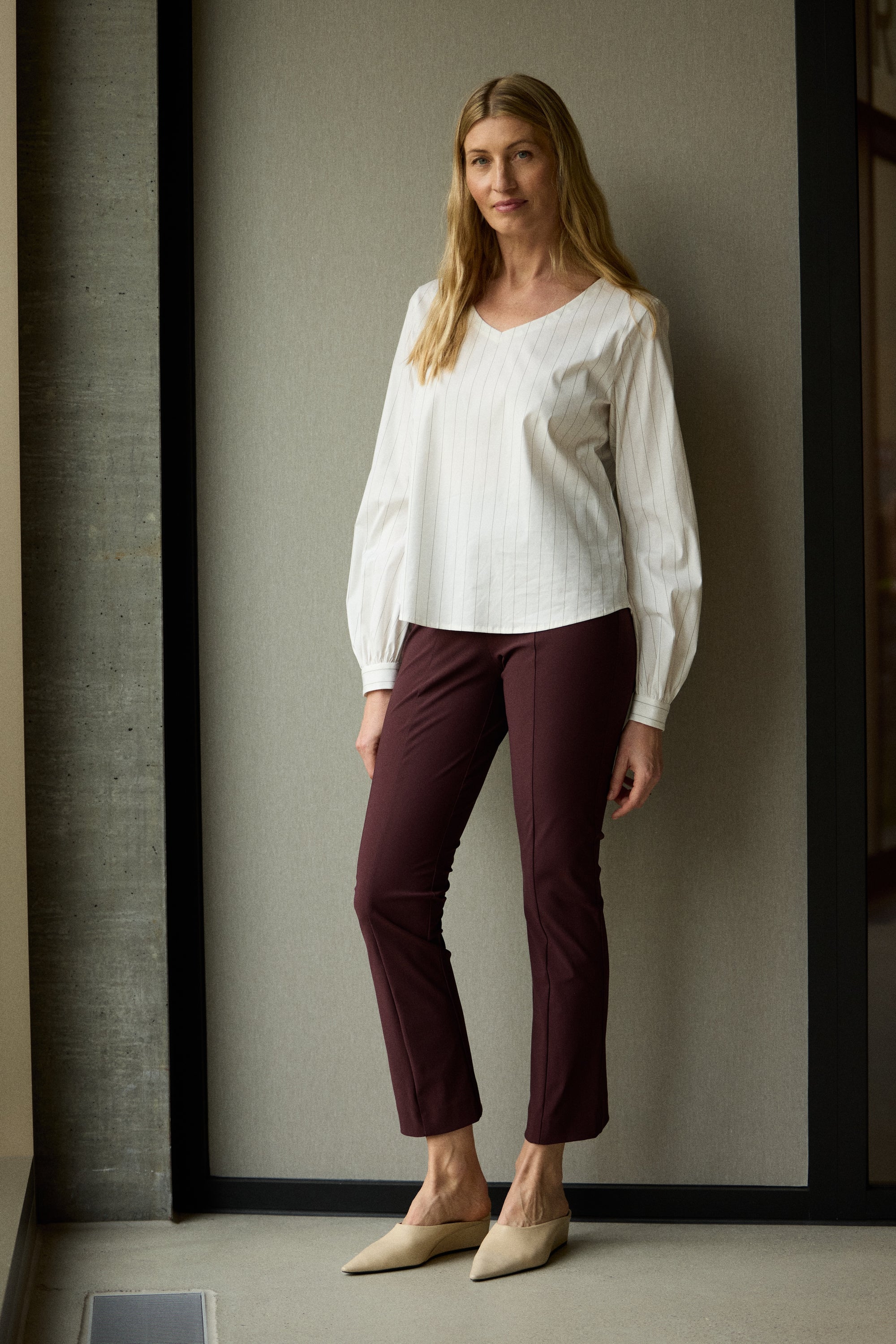 Elli Trousers in Midnight Blue
