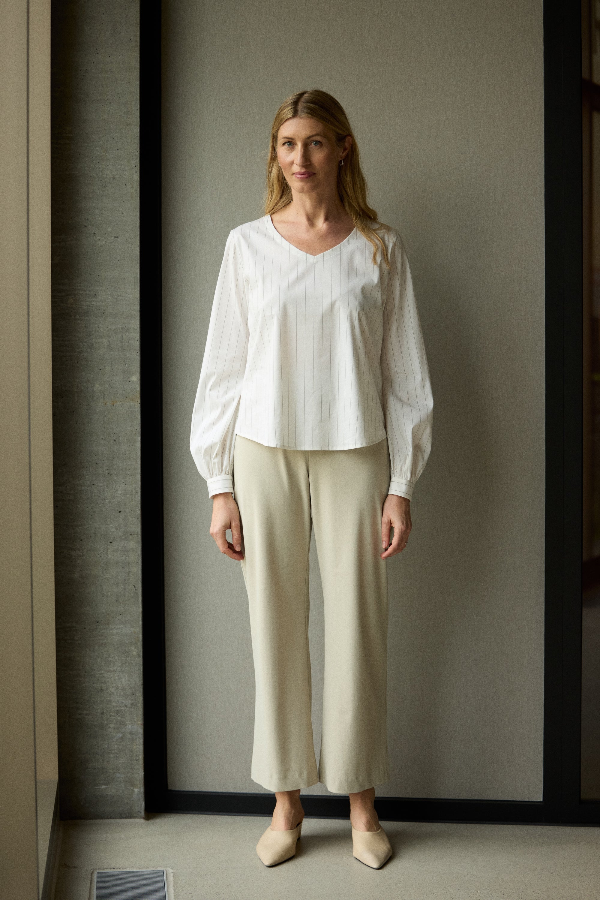 Eliana trousers in lime