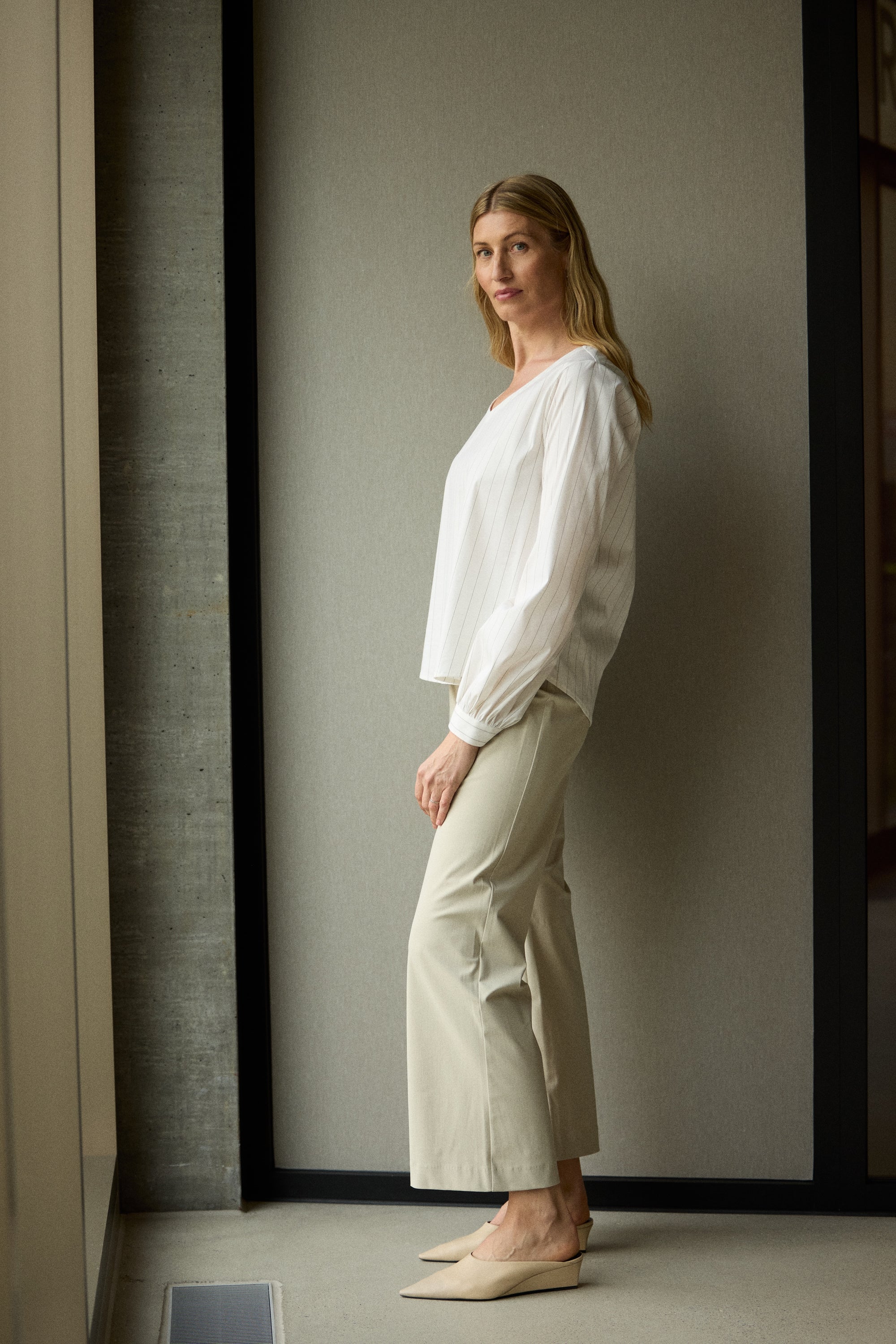 Eliana trousers in lime