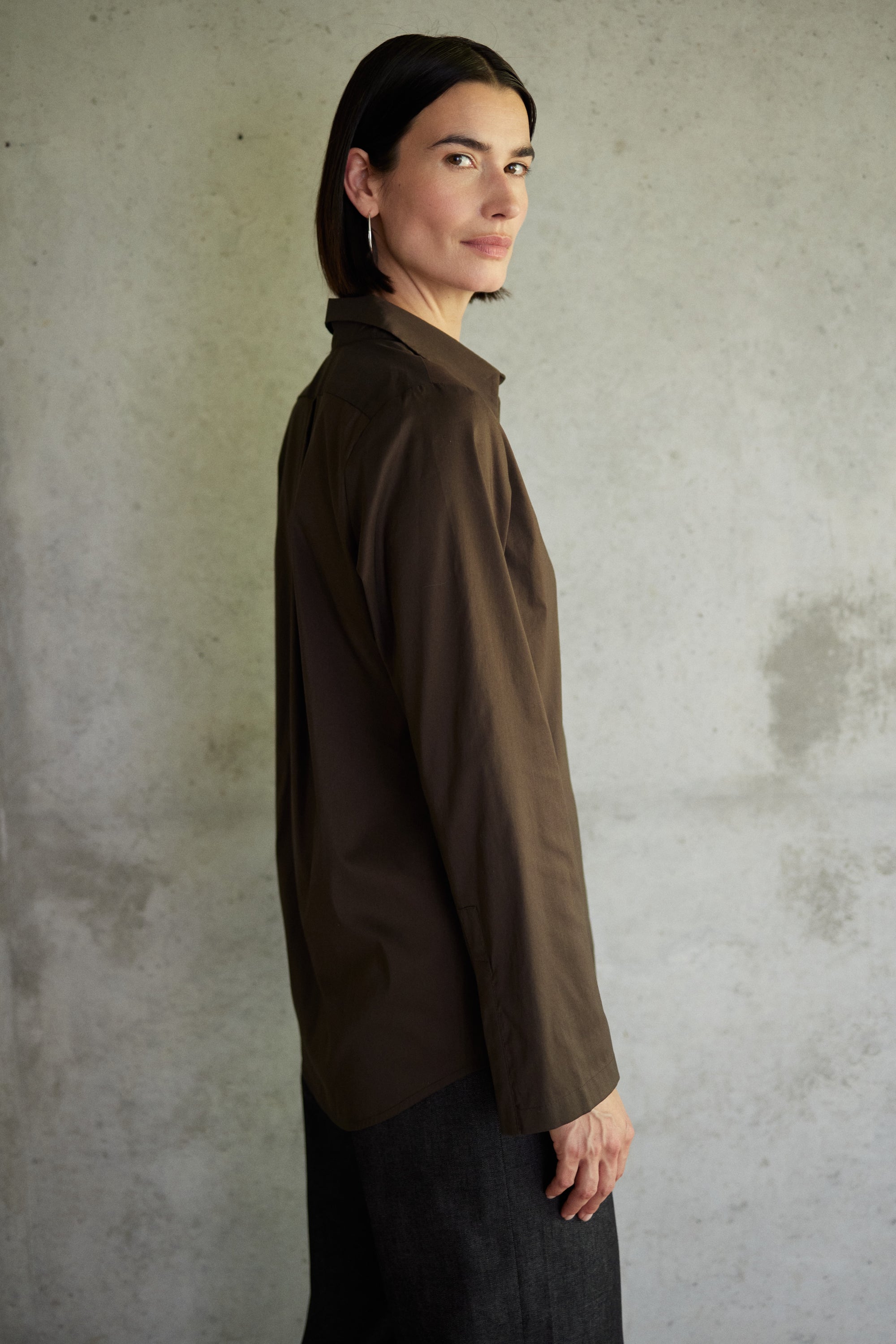 Blouse Mattea in Truffes