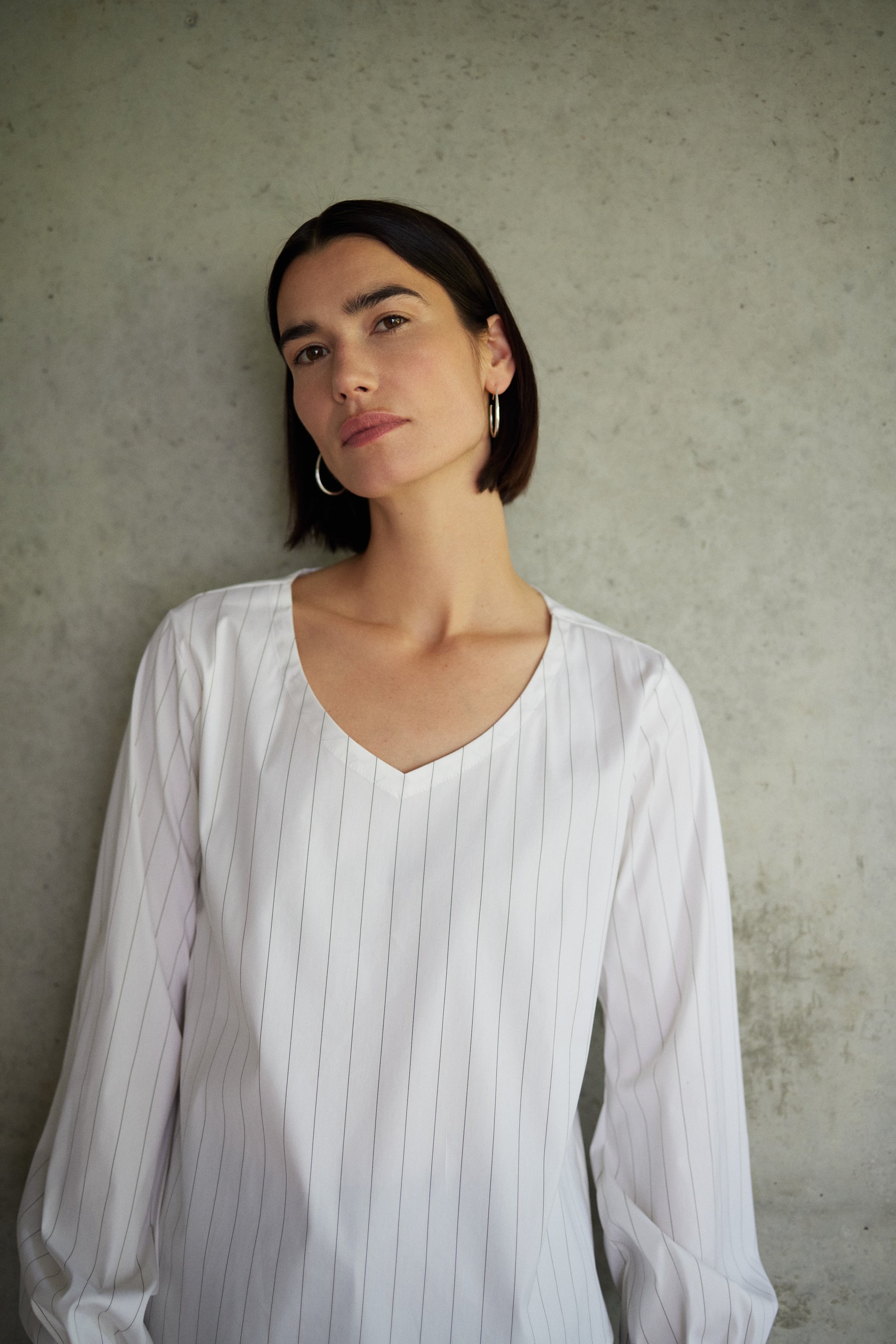 Bluse Masa in Weiss