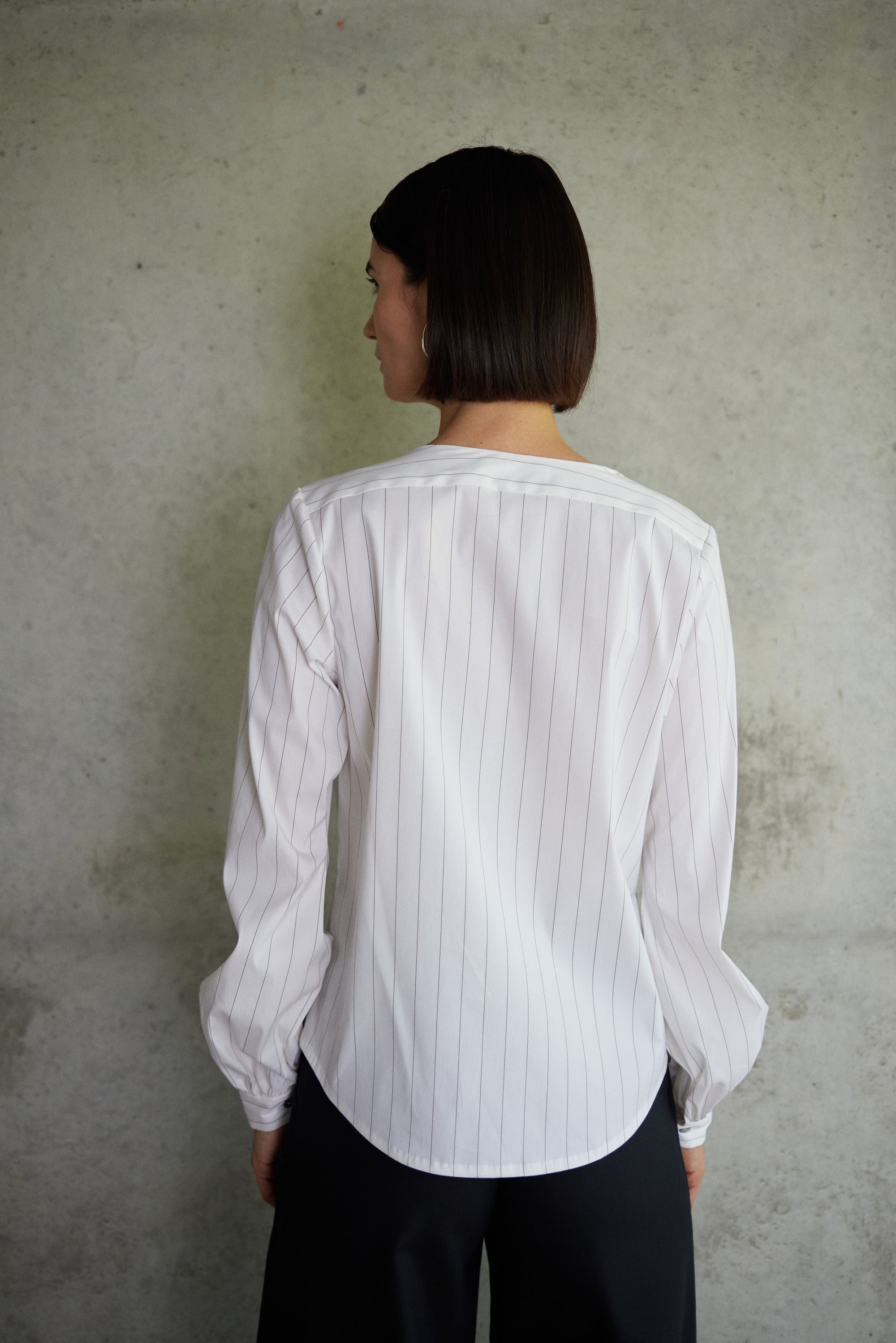 Bluse Masa in Weiss