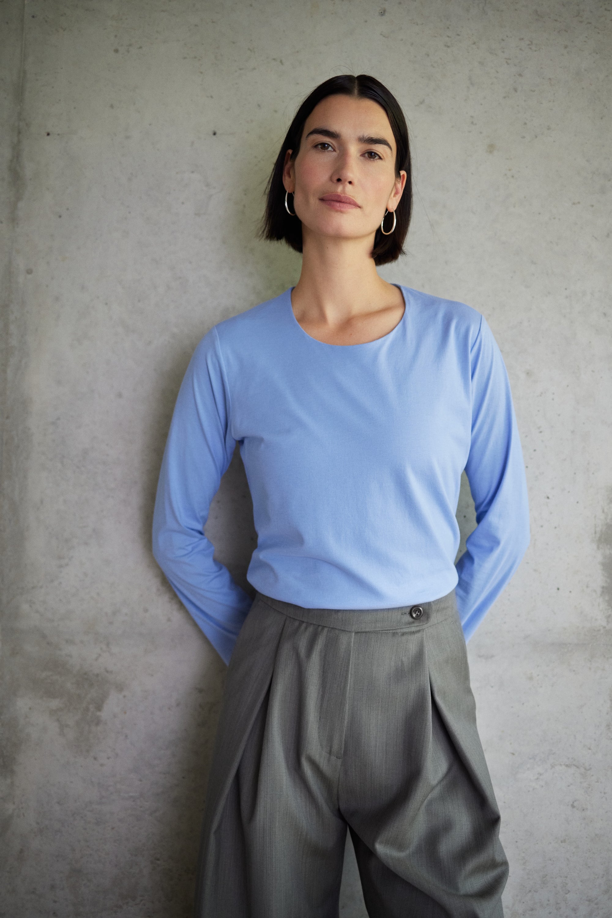 Jersey Top Coco in Ciel