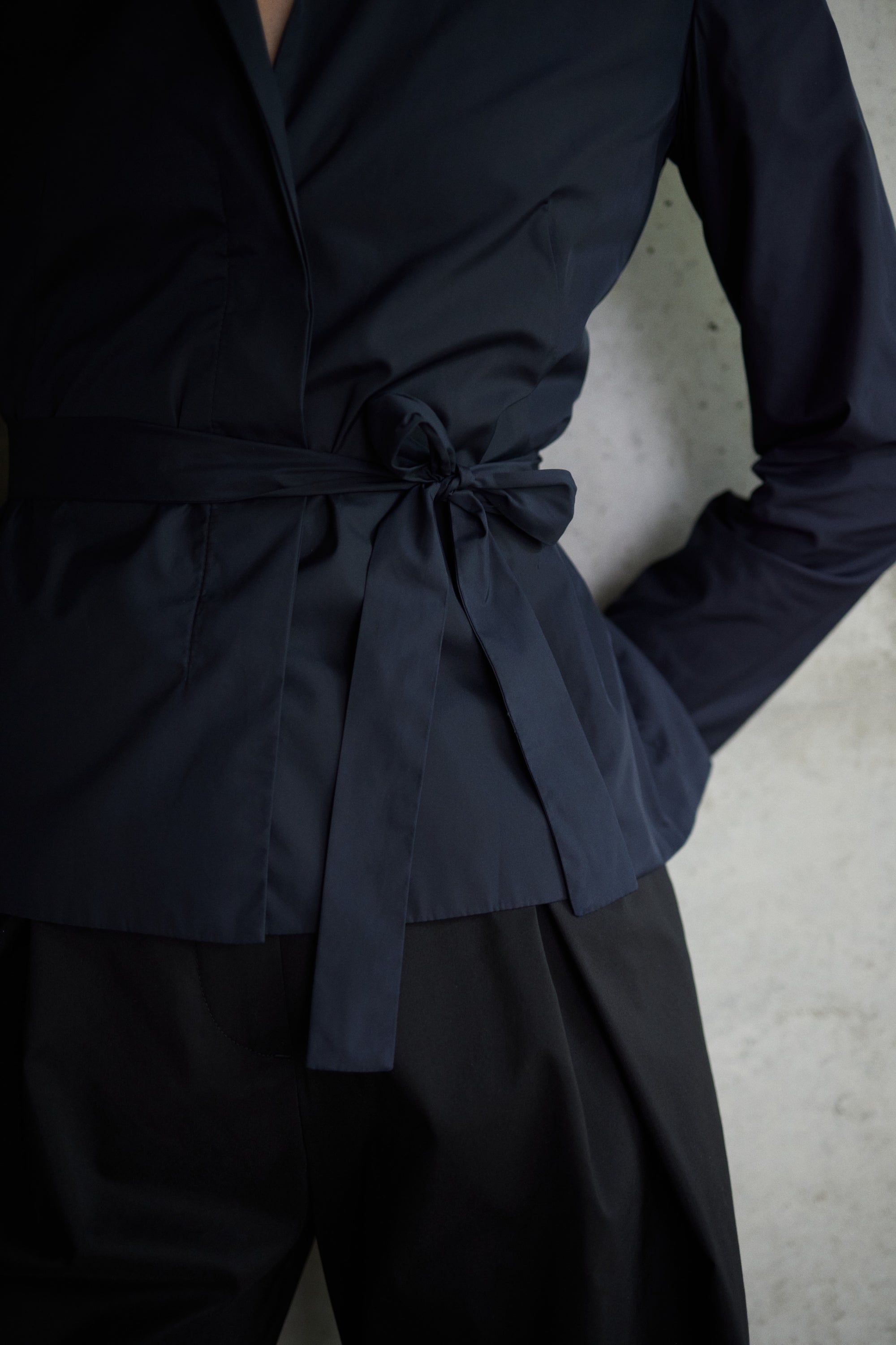 Silia Blazer in Night Blue