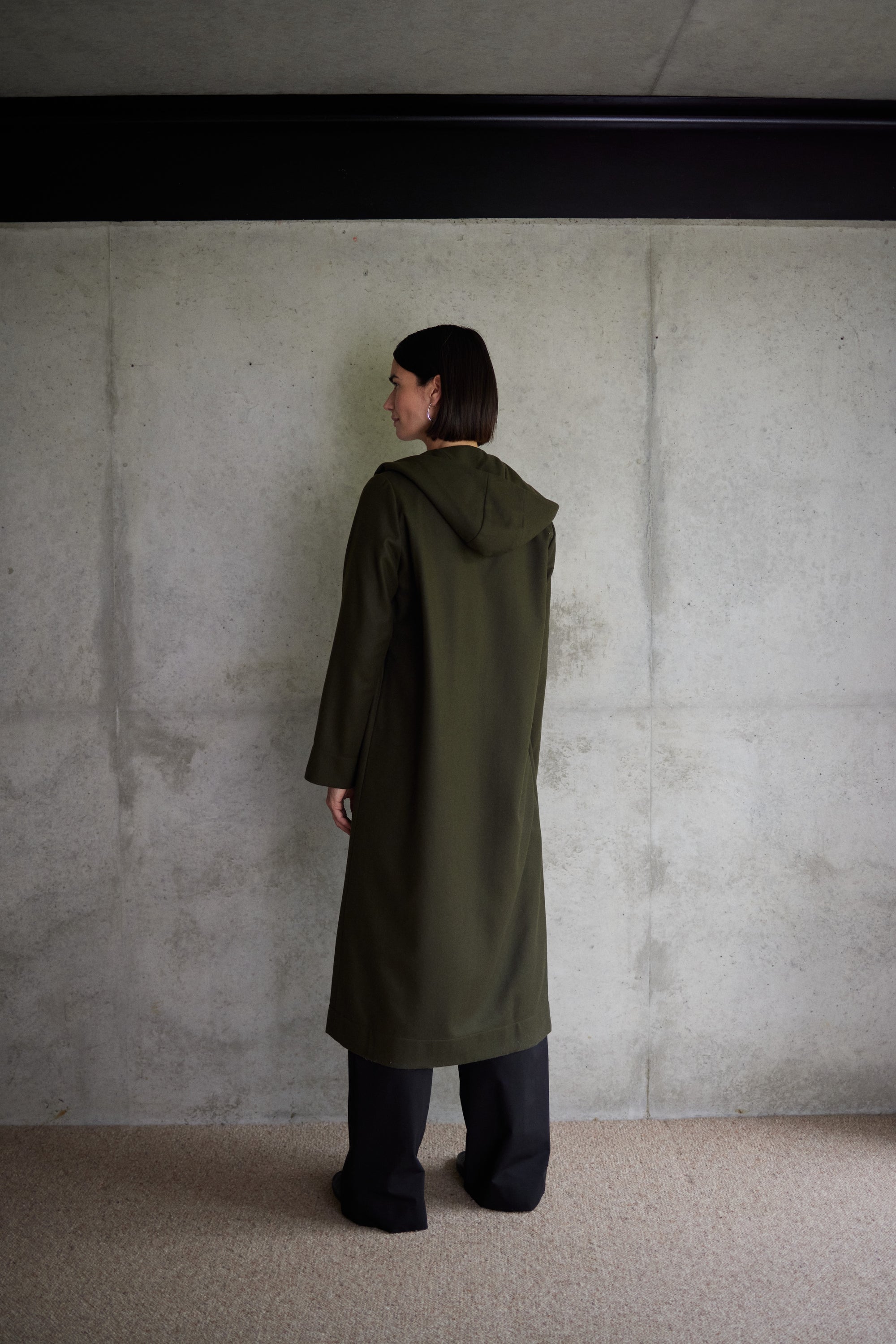 Coat Vienna in Olive