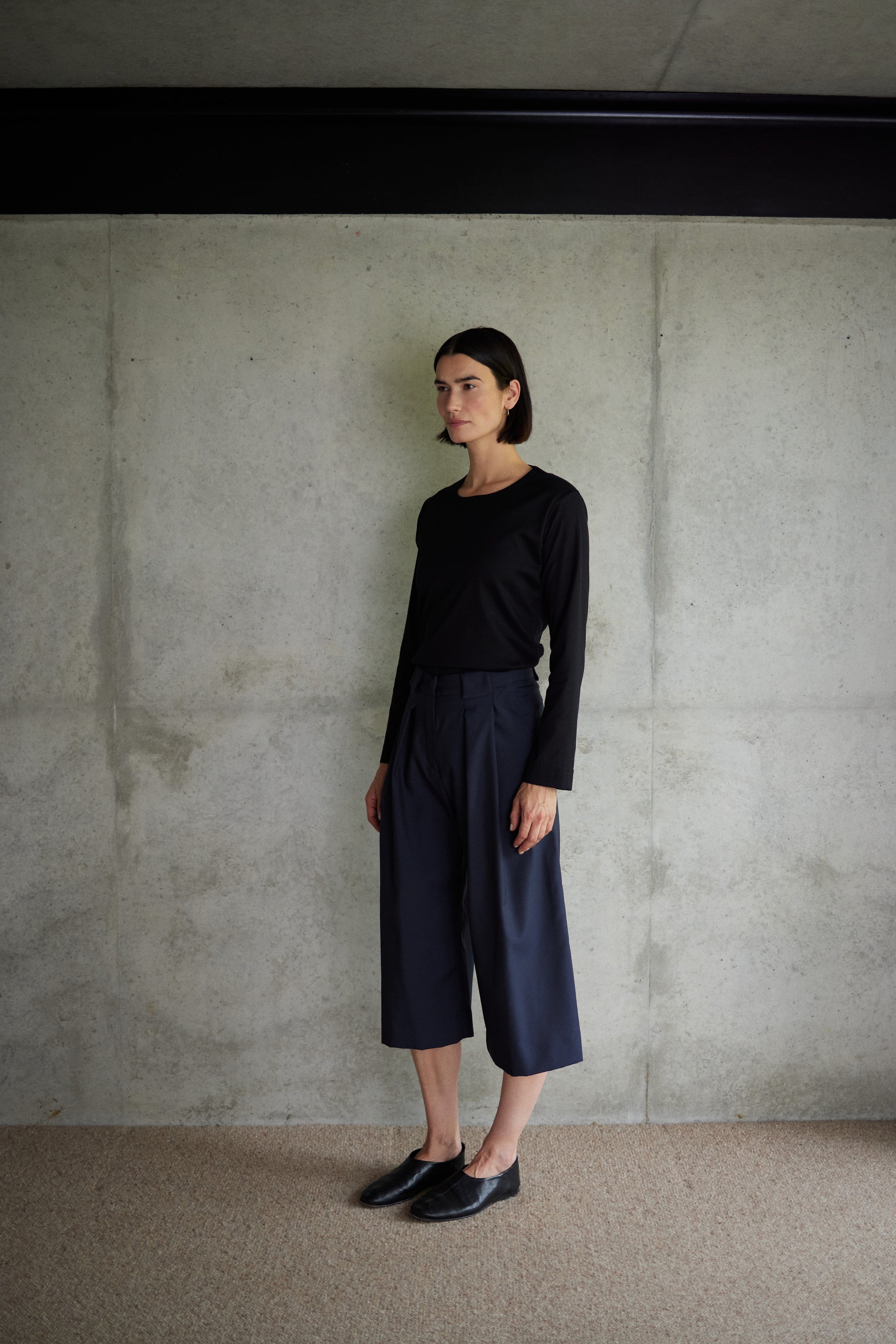 Ellen trousers in night blue