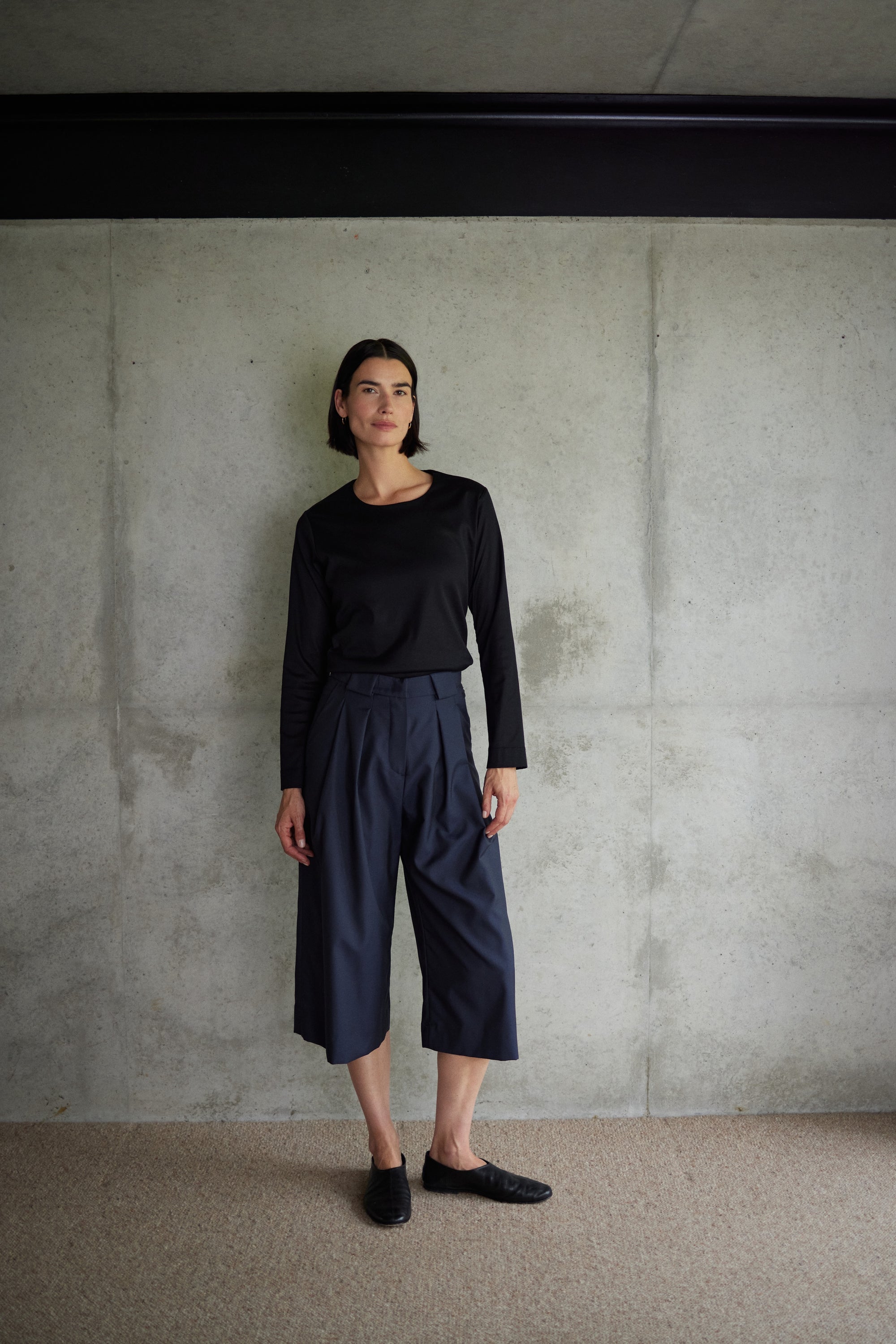 Ellen trousers in night blue
