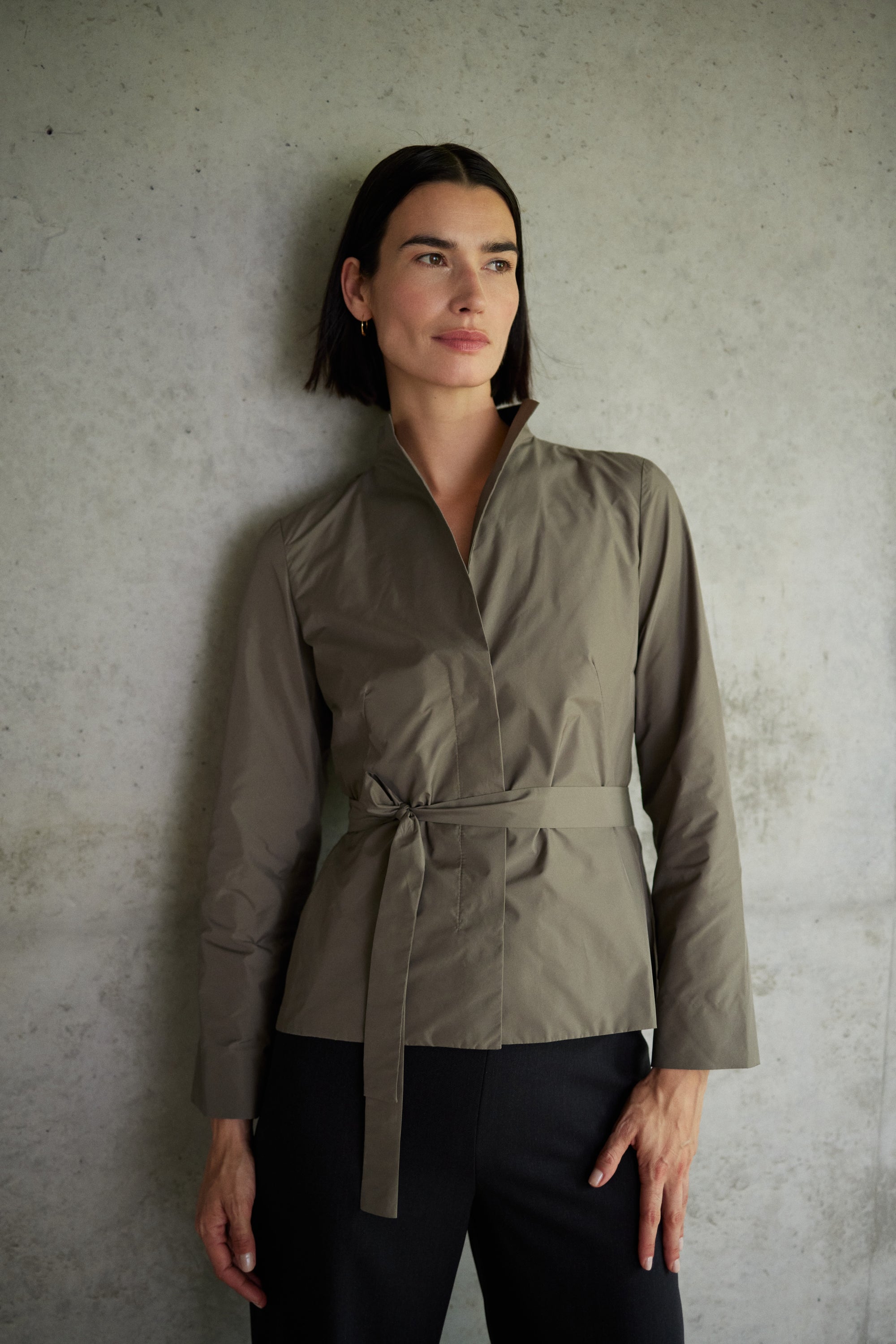 Silia Blazer in Fango
