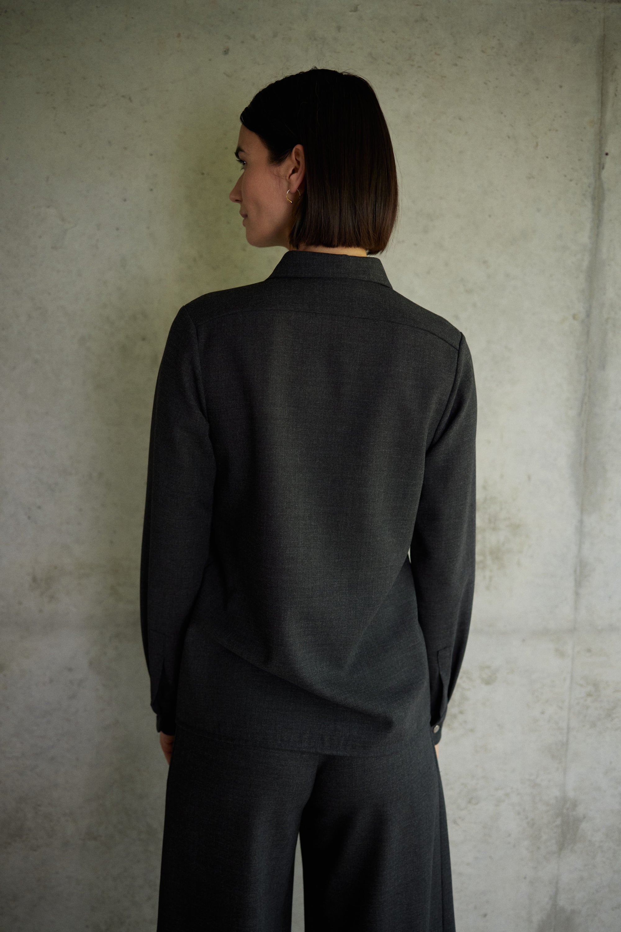 Blouse Szélie in Anthracite