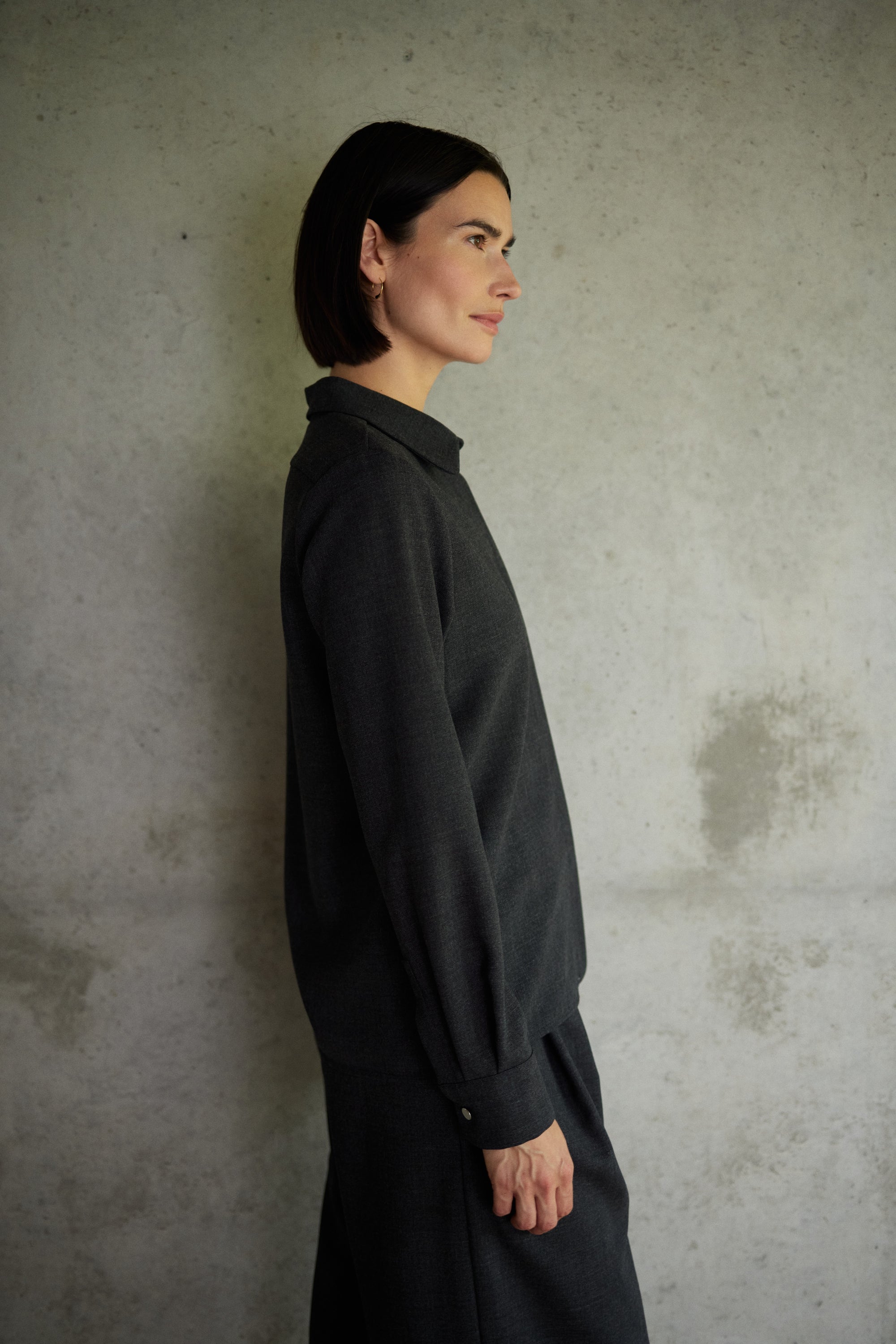 Blouse Szélie in Anthracite
