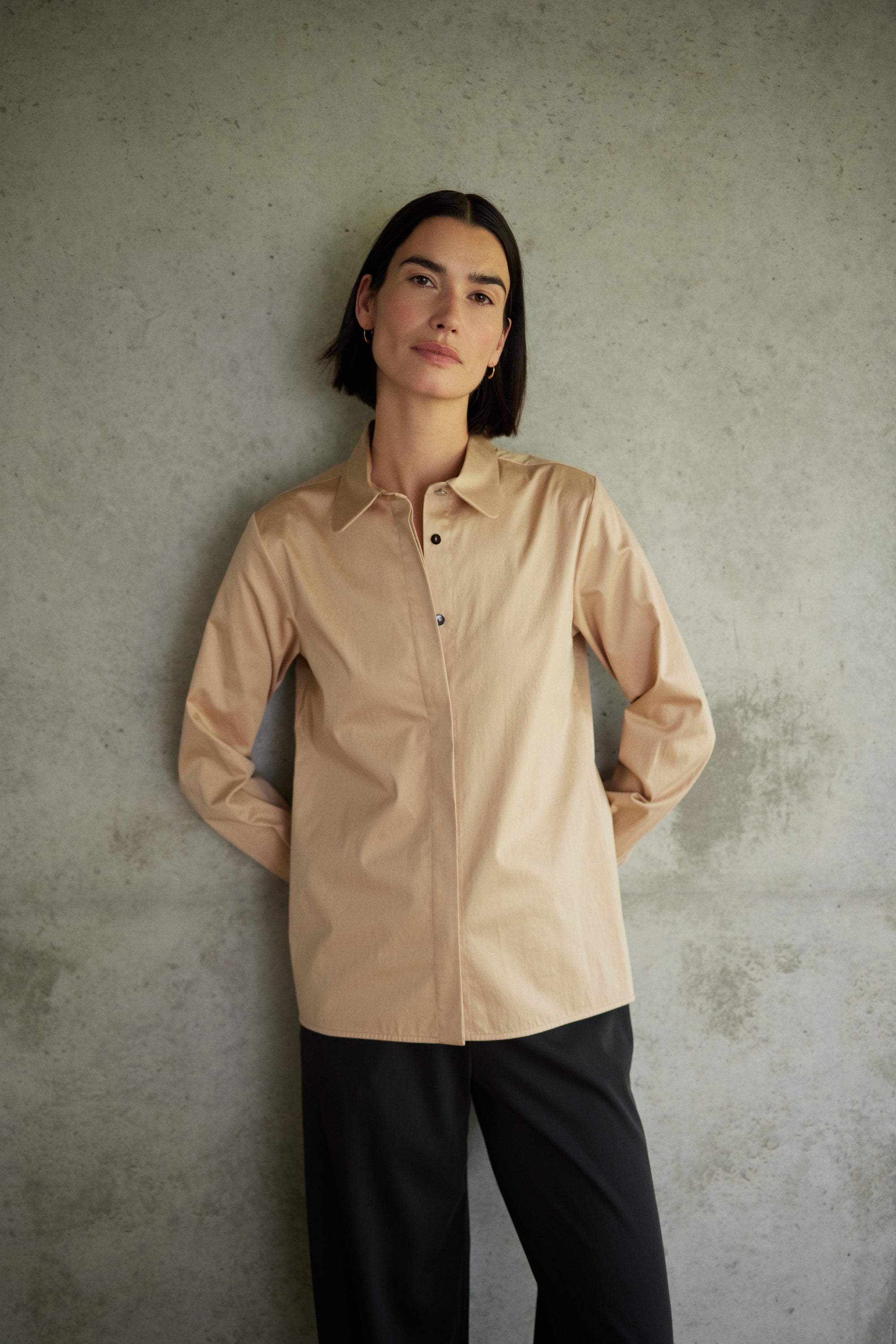Blouse Szélie in Powder
