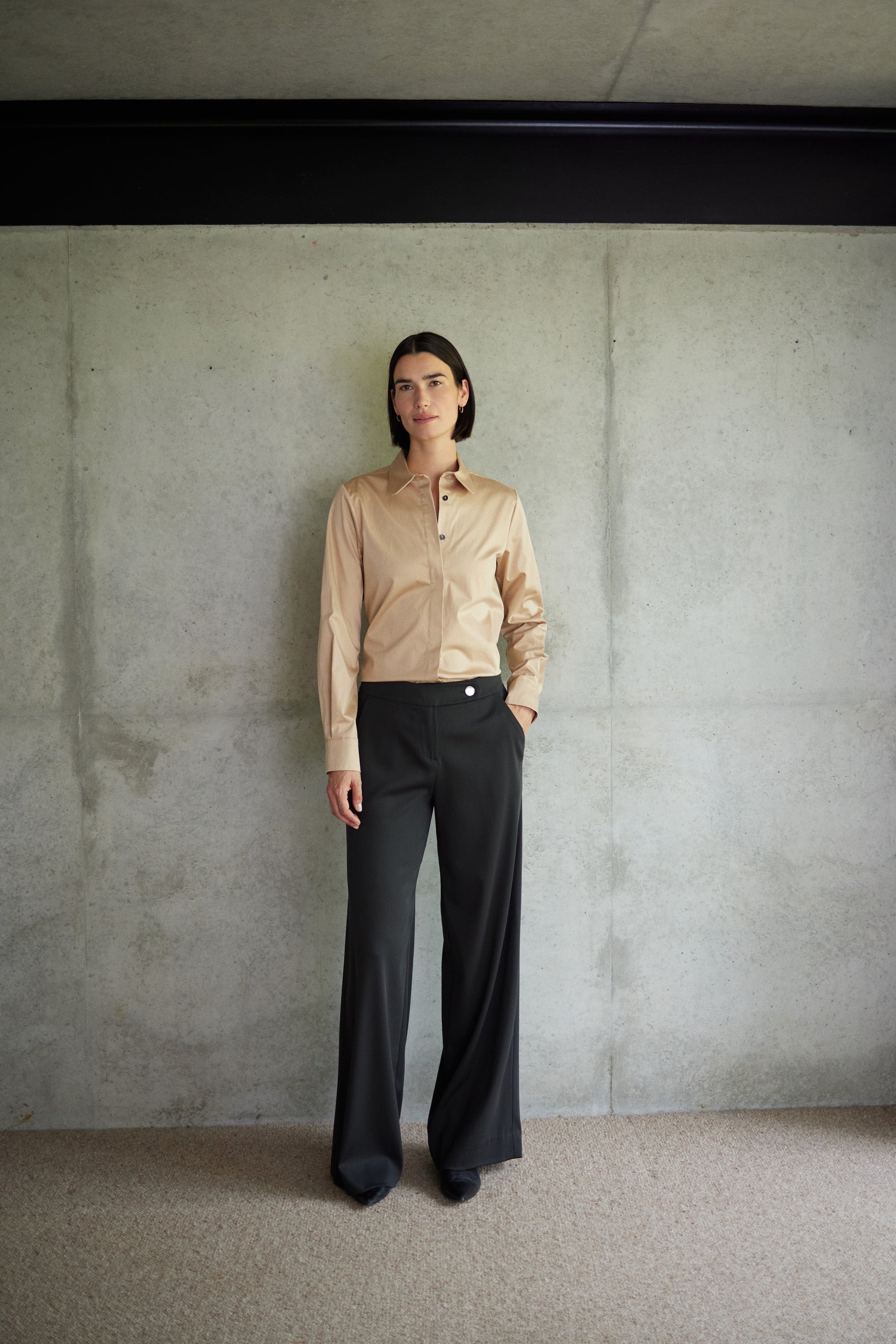 Trousers Eugenie in Brown