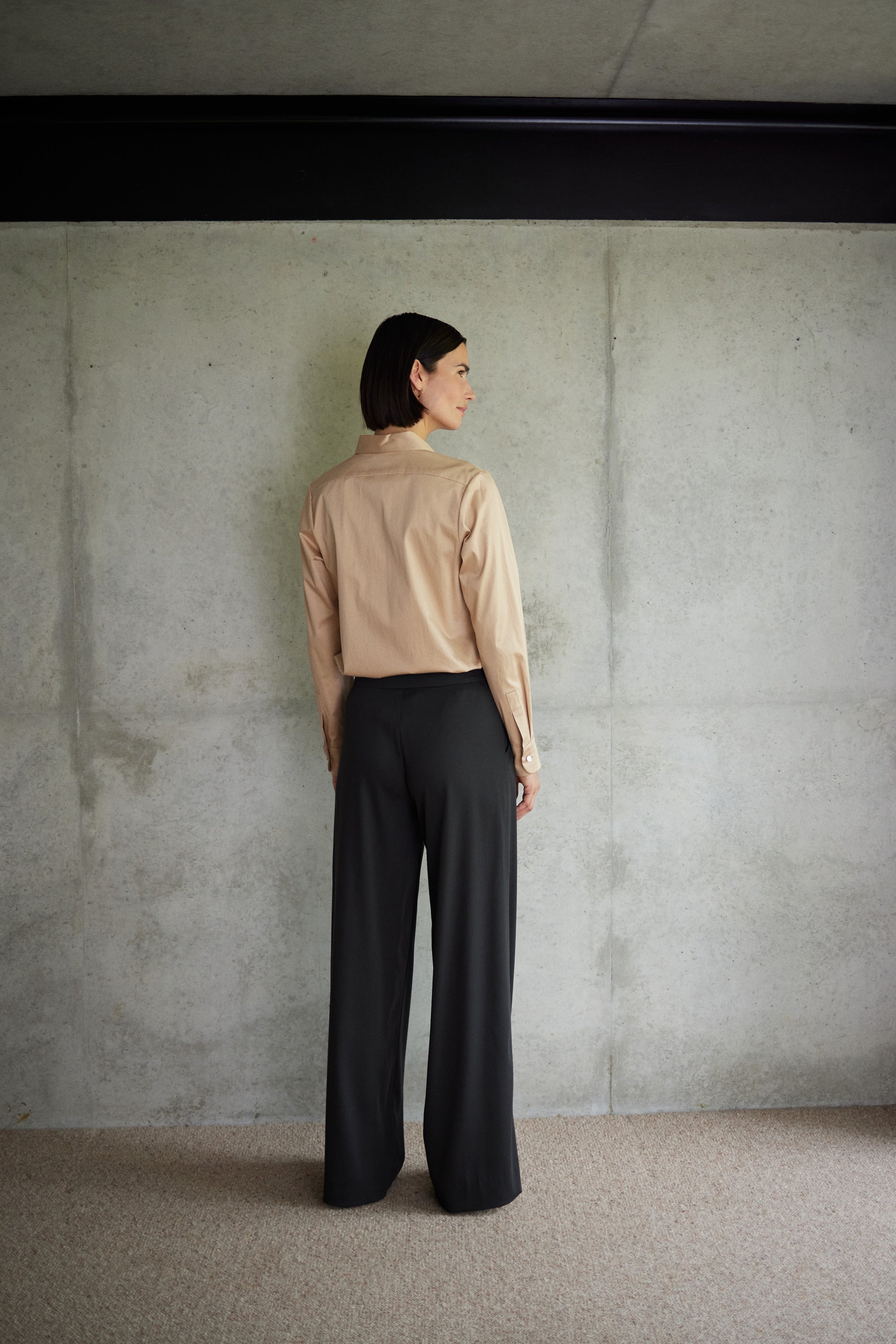 Trousers Eugenie in Brown