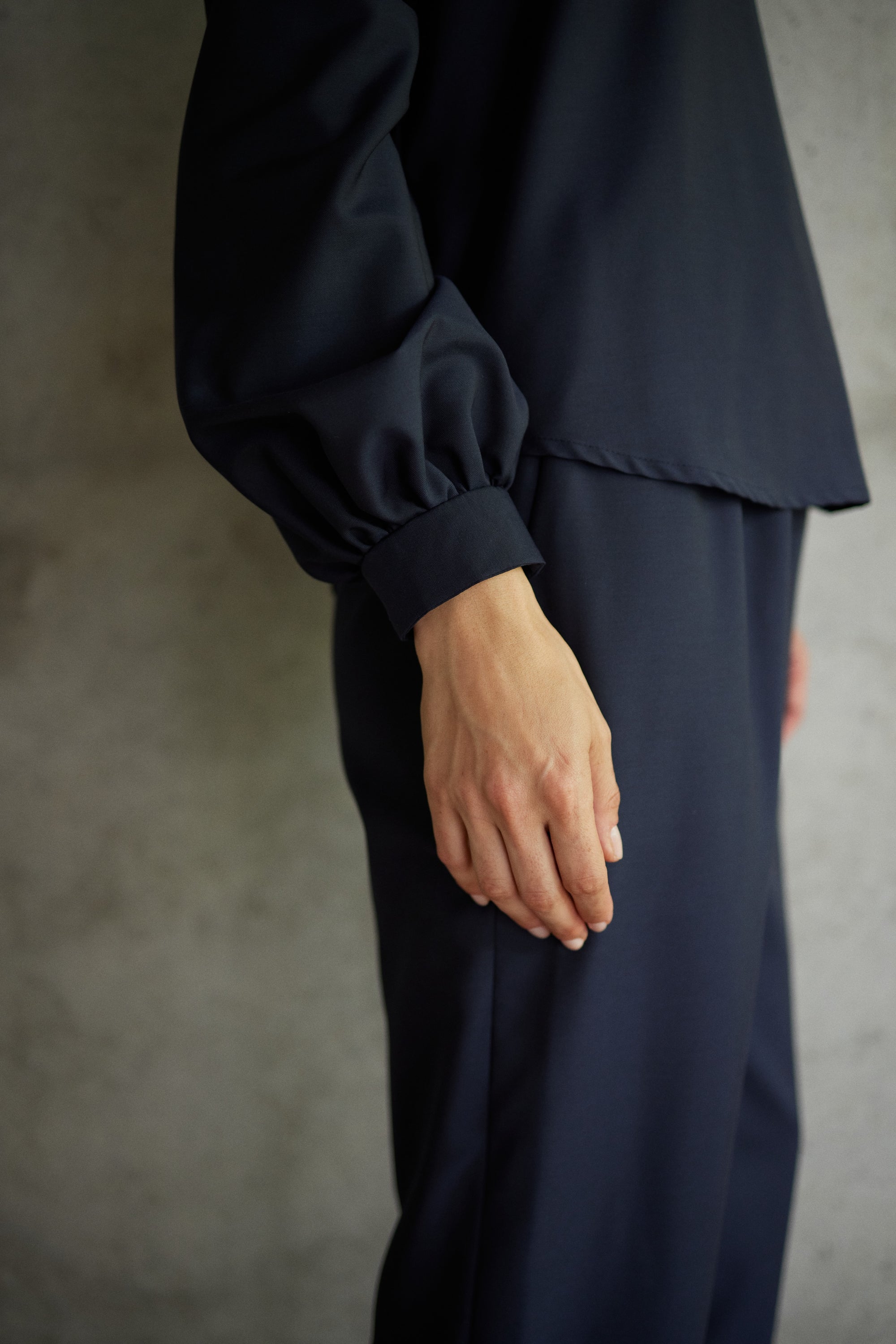 Masa Blouse in Night Blue