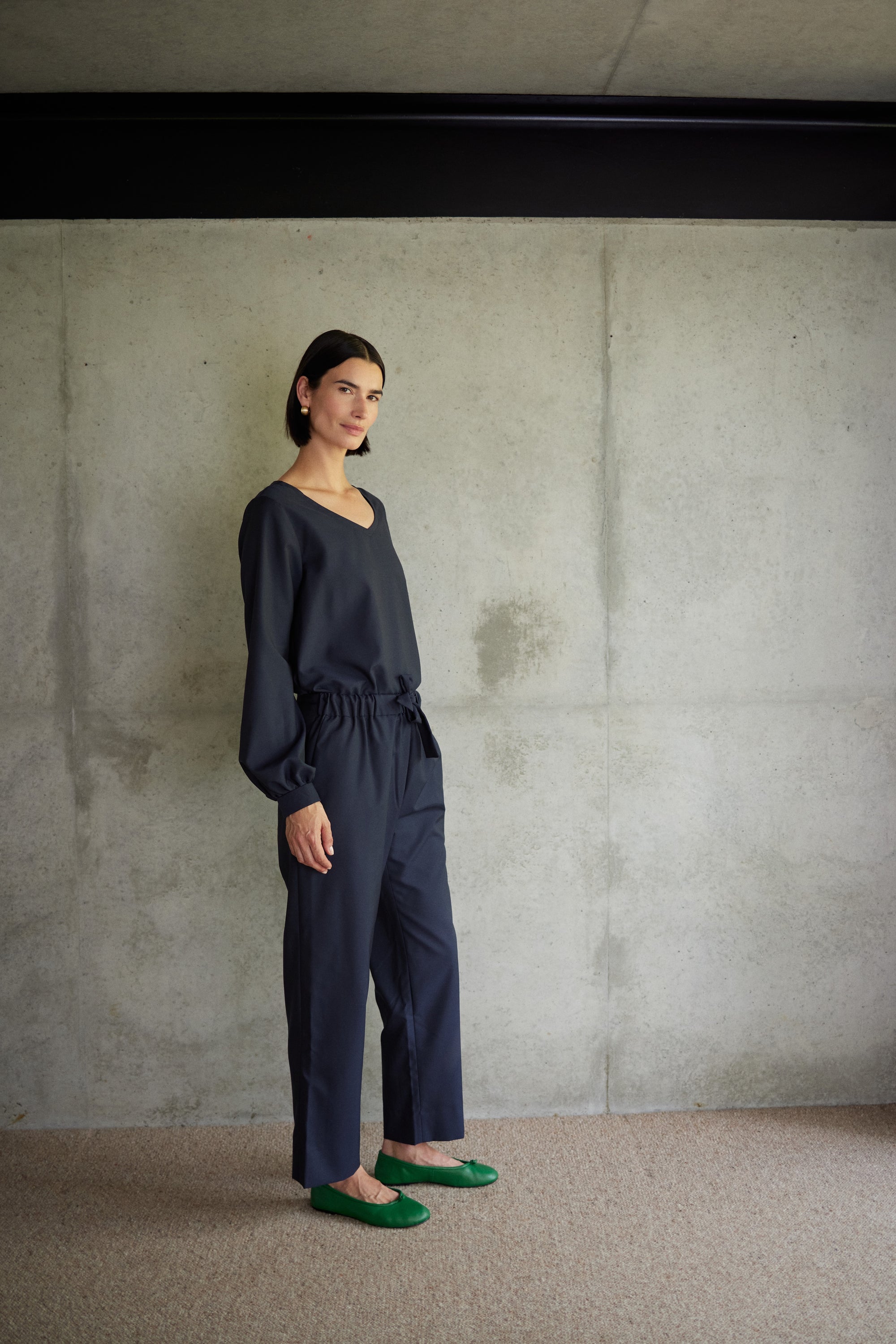 Hose Eloy in Natchblau