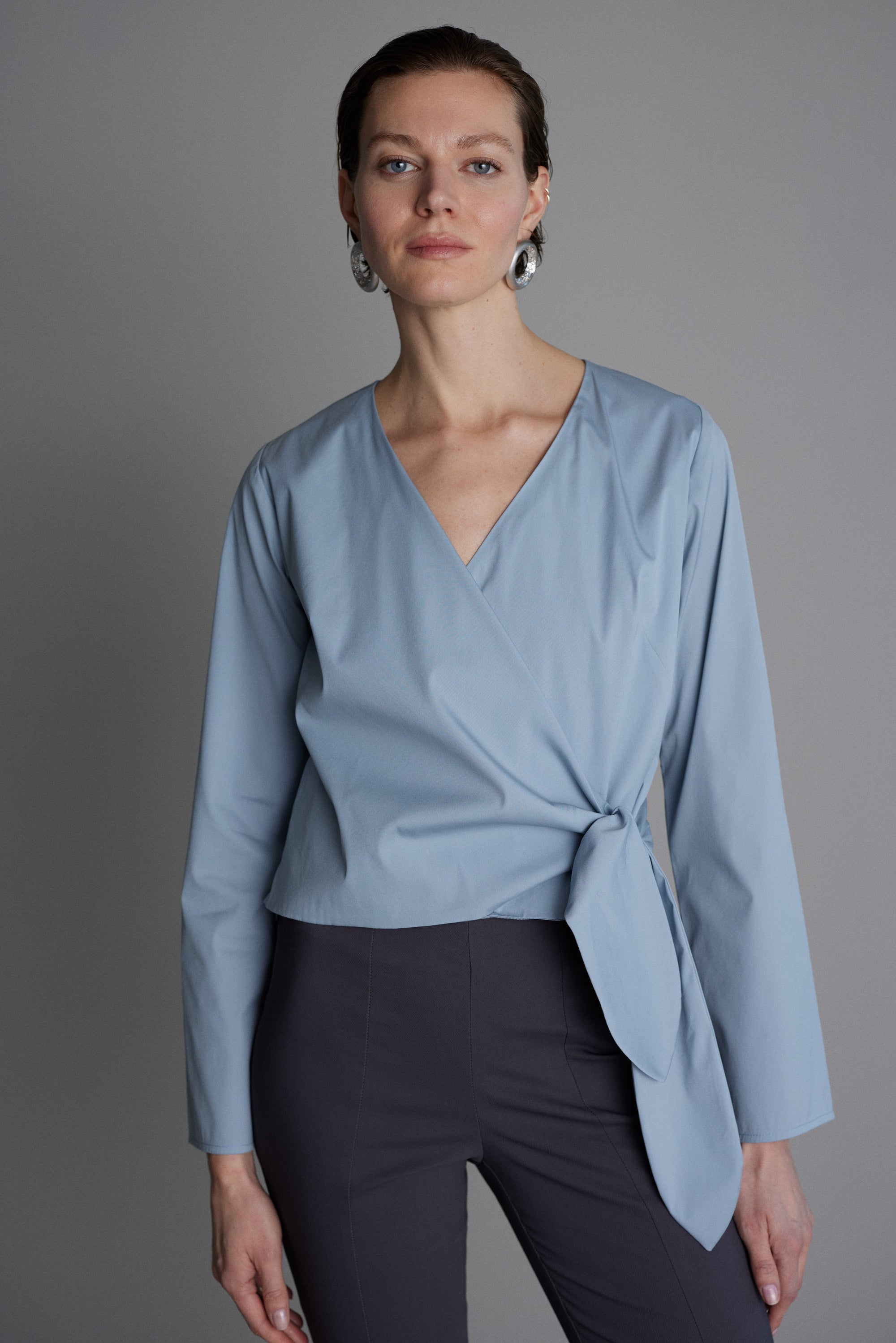 Wickel-Top Melisande in Ciel