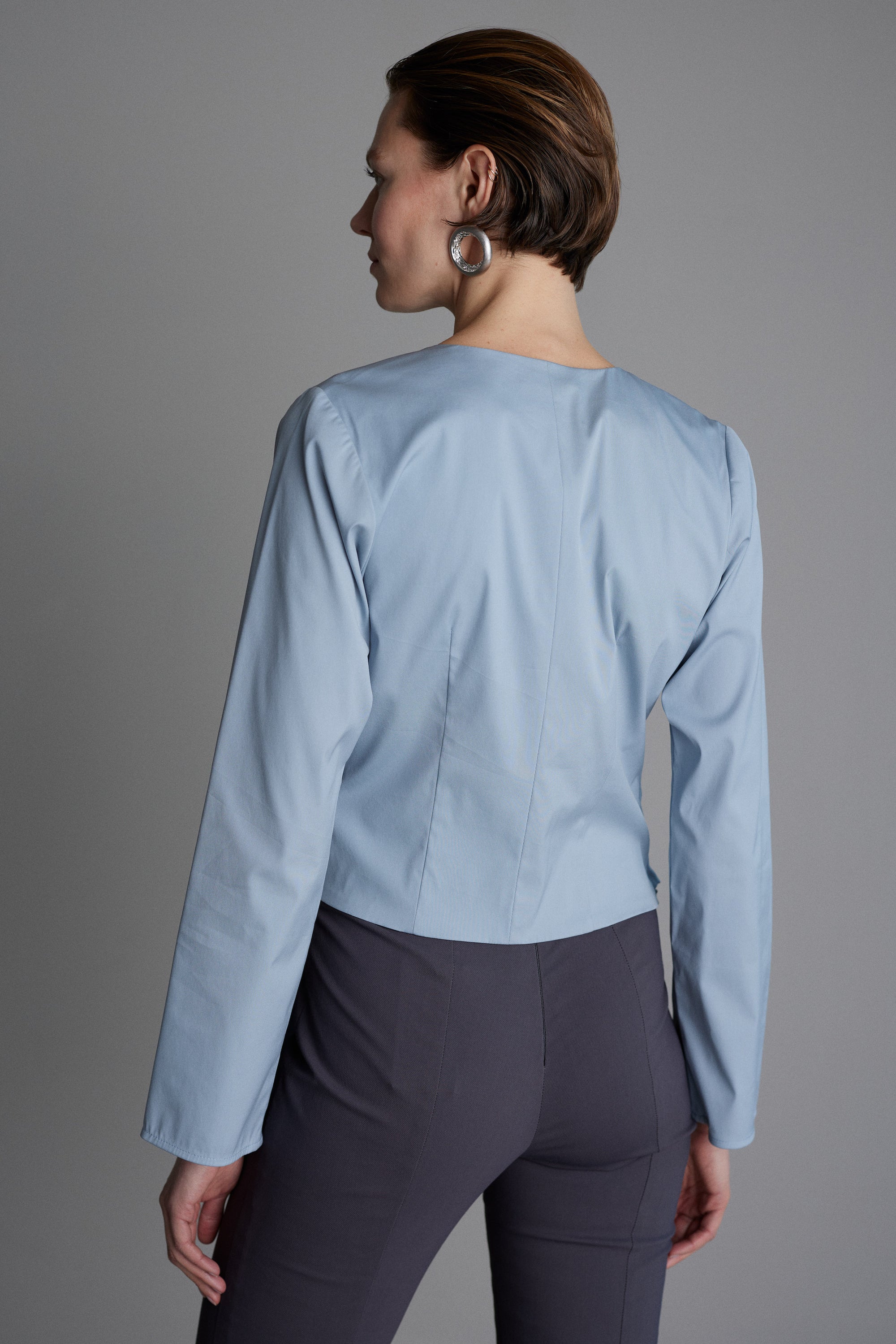 Wickel-Top Melisande in Ciel