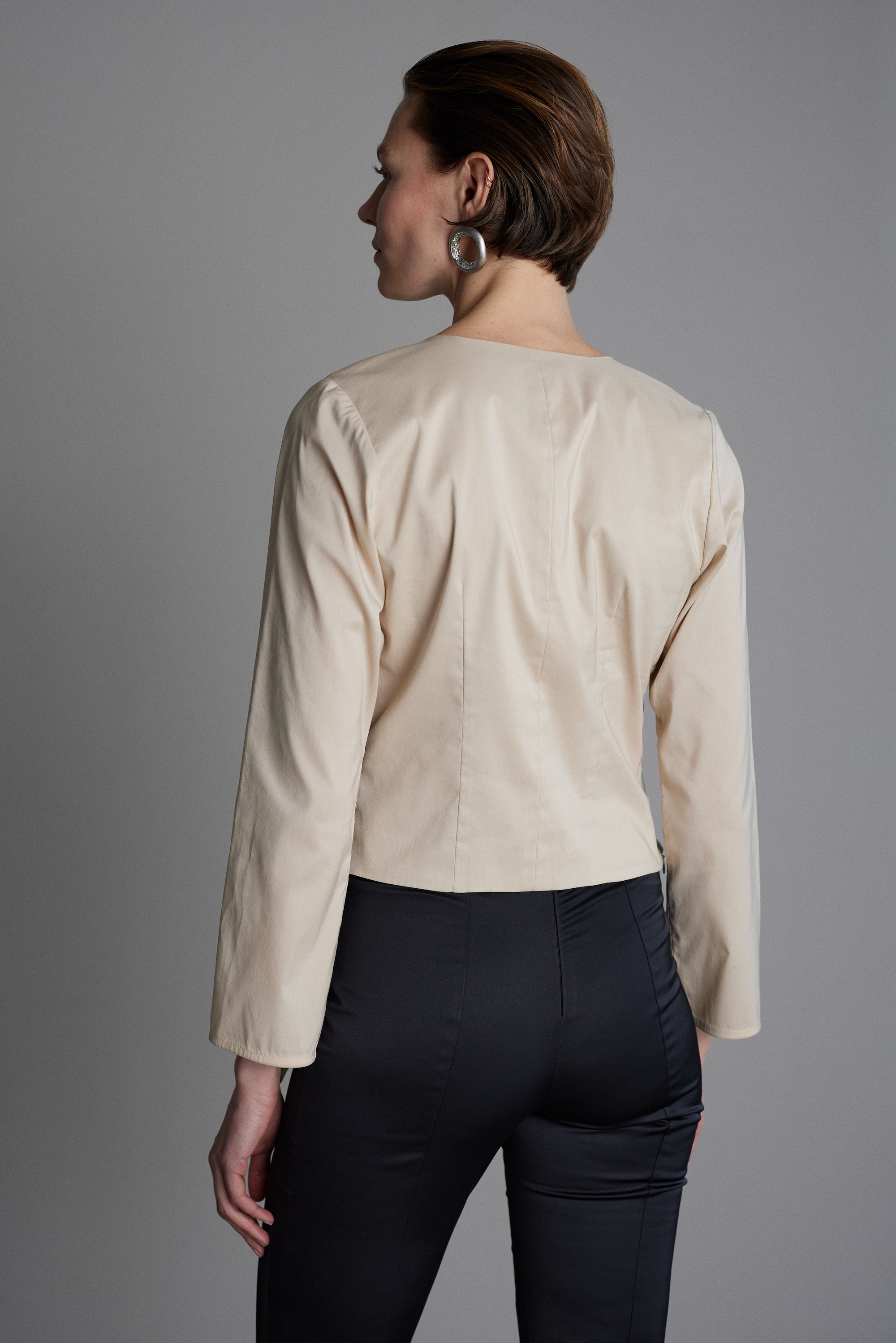 Wickel-Top Melisande in Creme