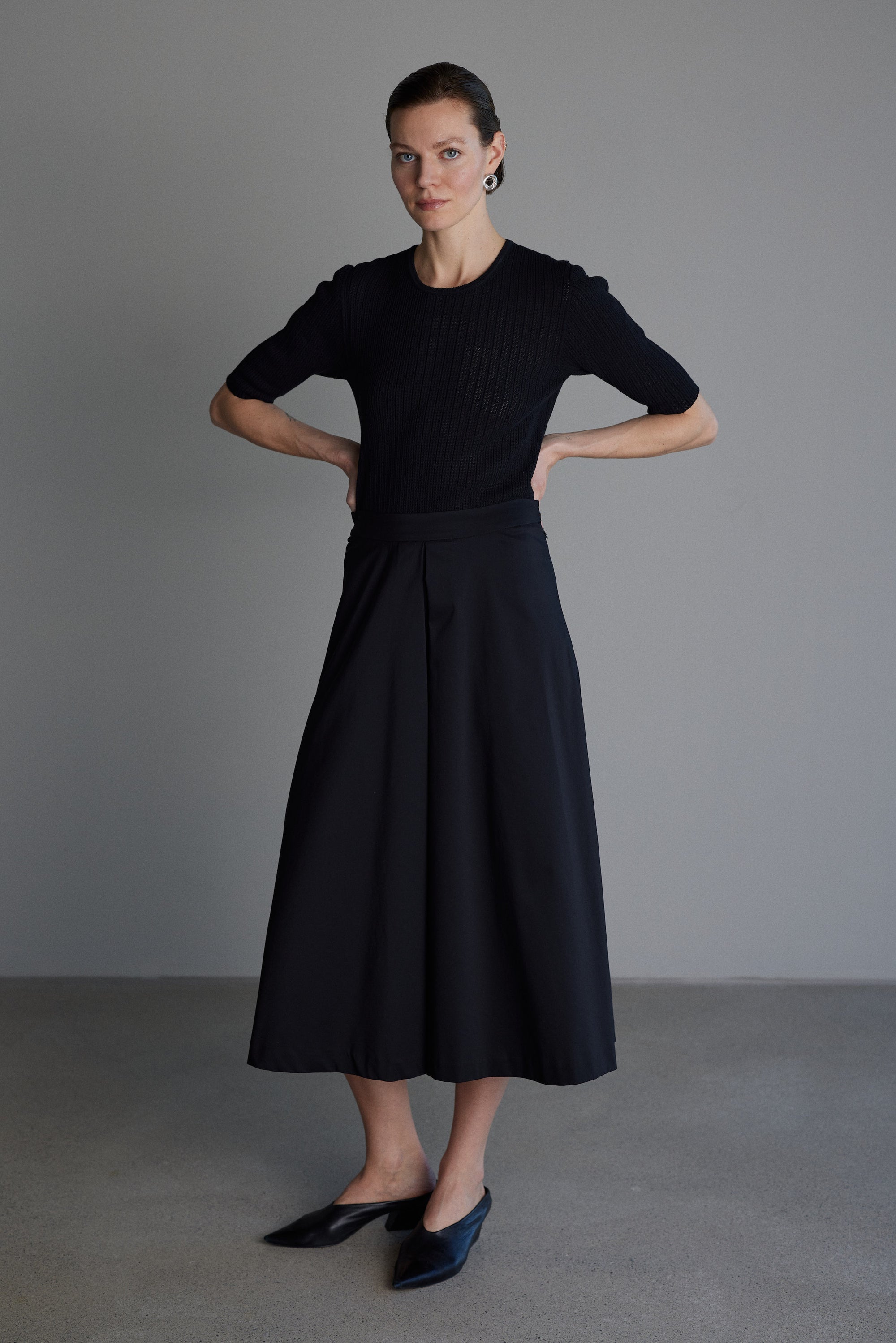 Jupe Avril in Schwarz