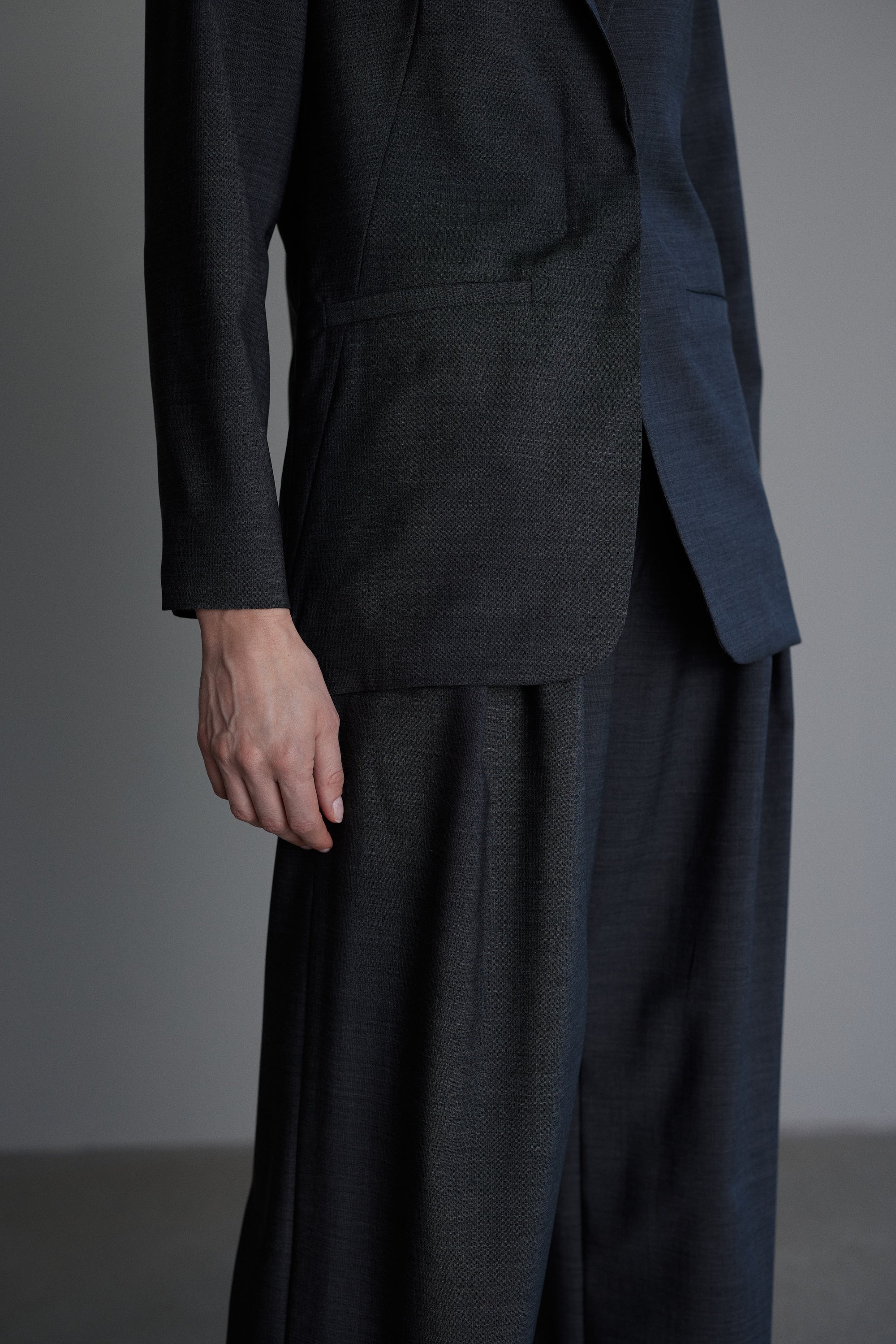 Blazer Solange in Antrazith