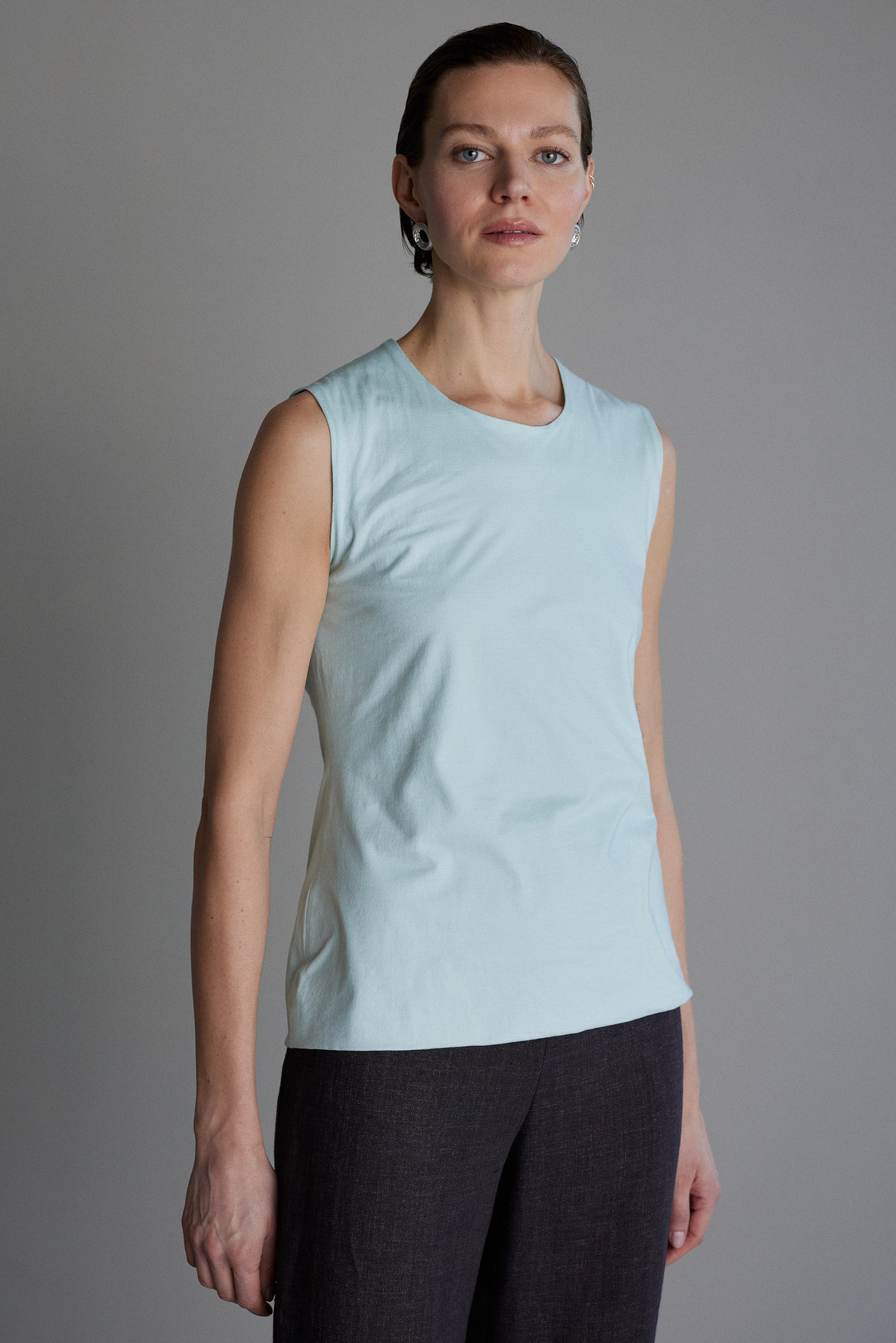 Jersey Top Colette in Mint