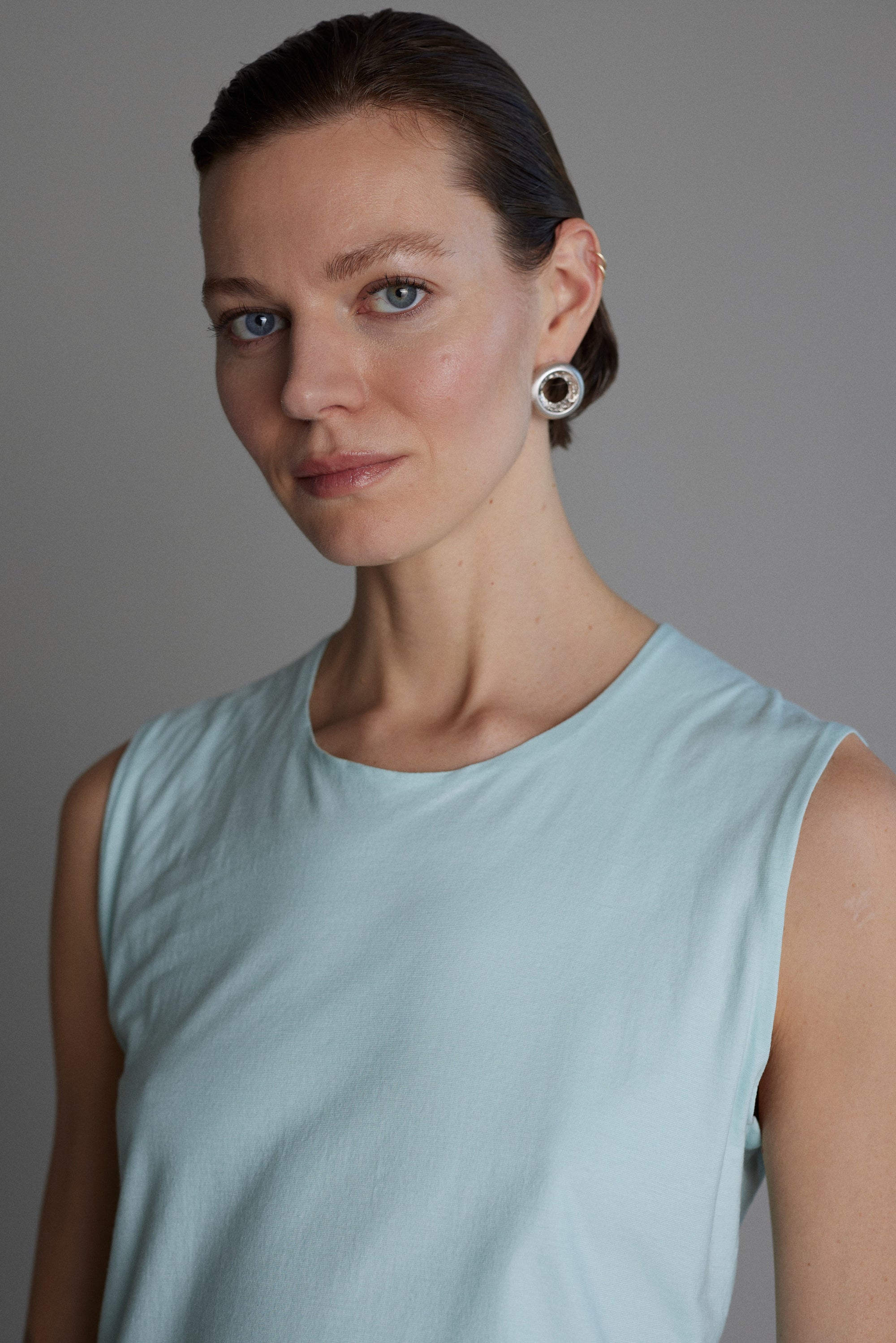 Jersey Top Colette in Mint
