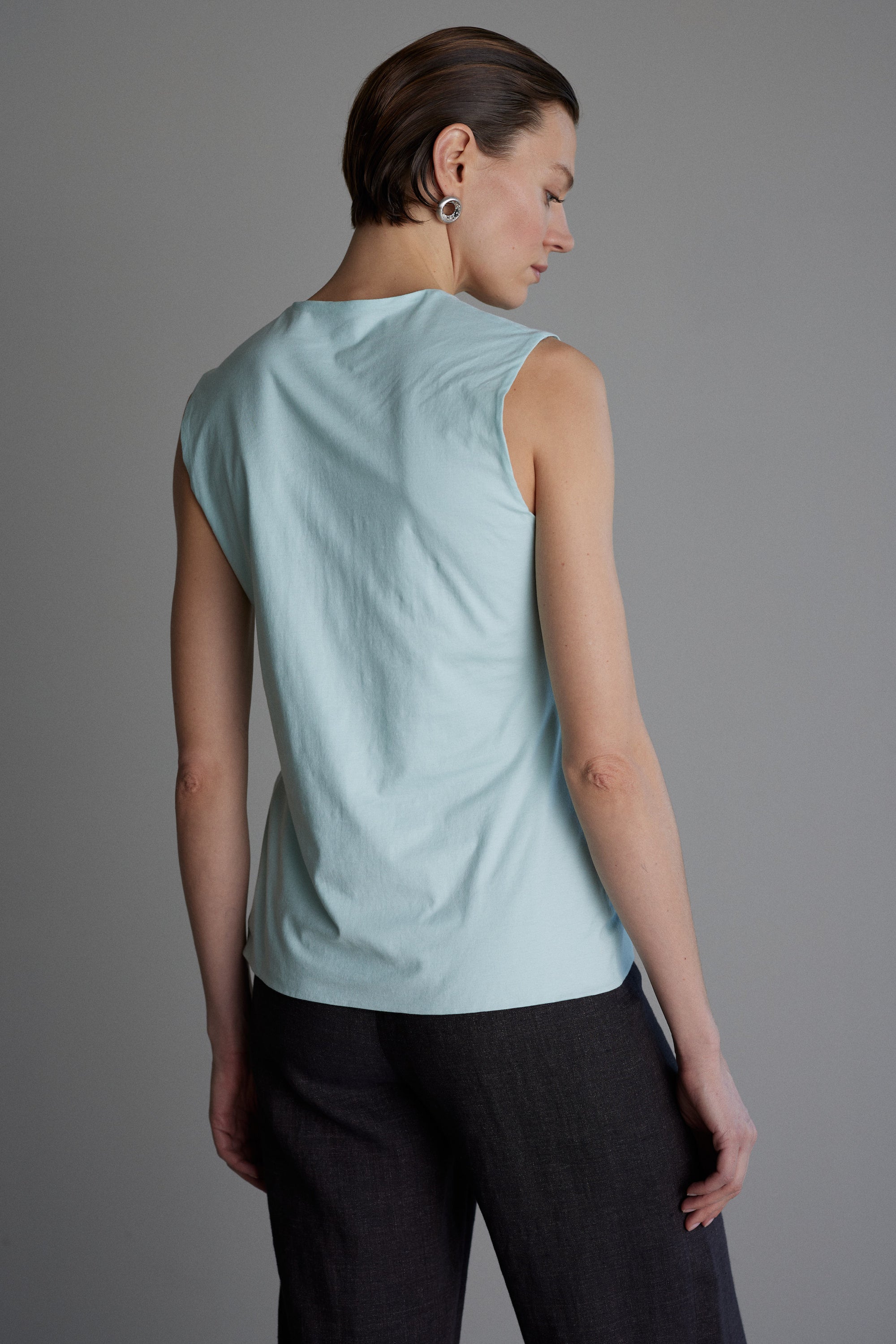 Jersey Top Colette in Mint