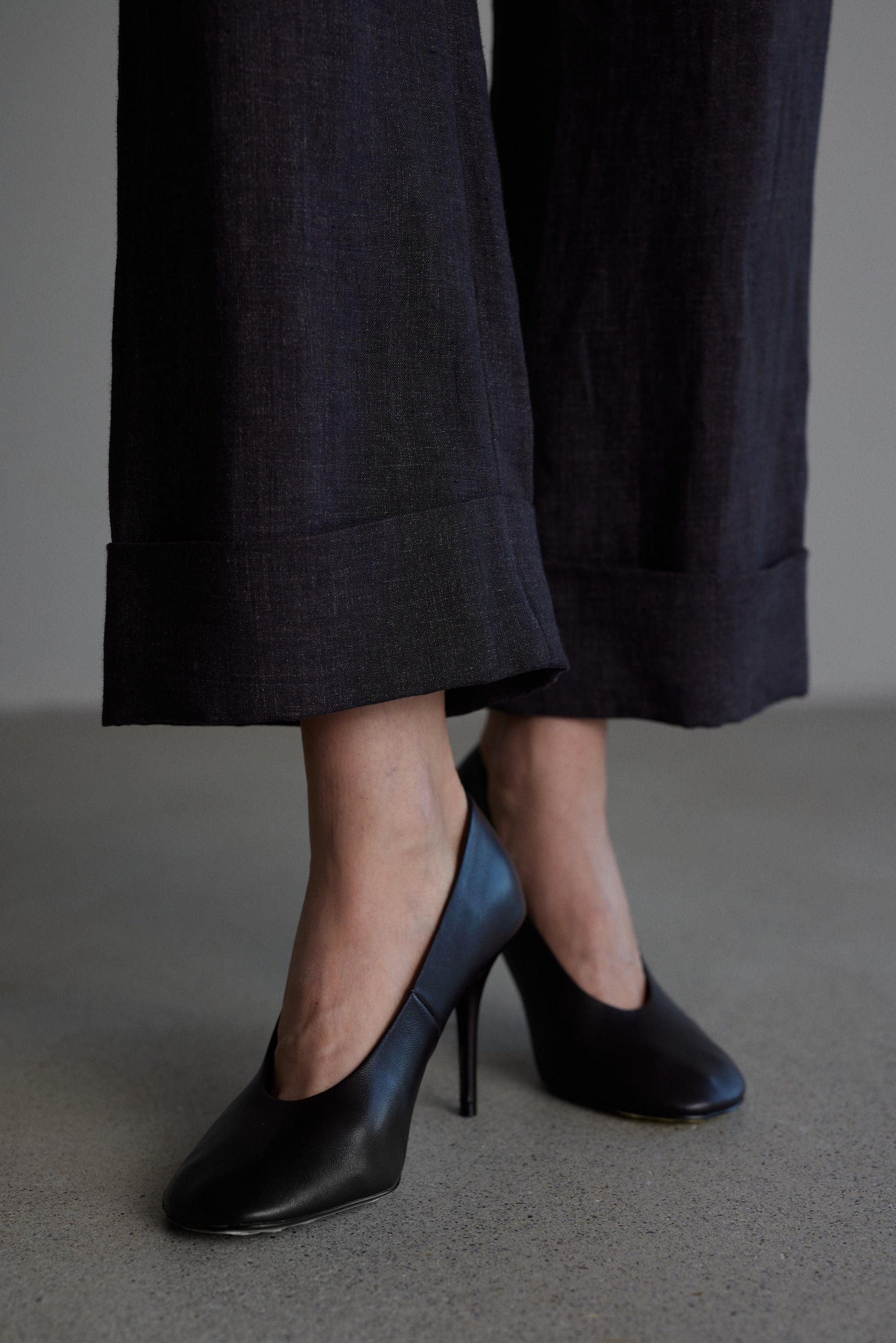Hose Edda in Aubergine