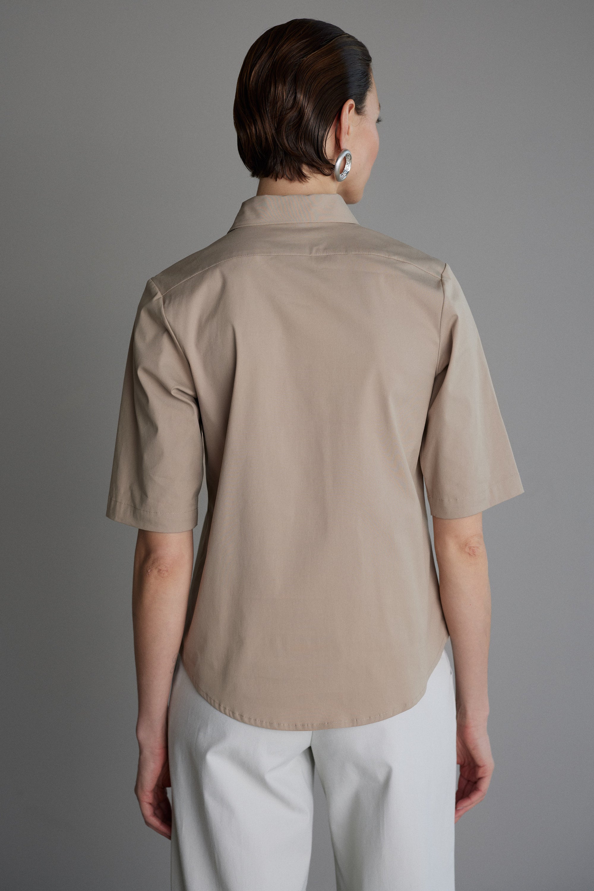 Bluse Marie in Hellbraun
