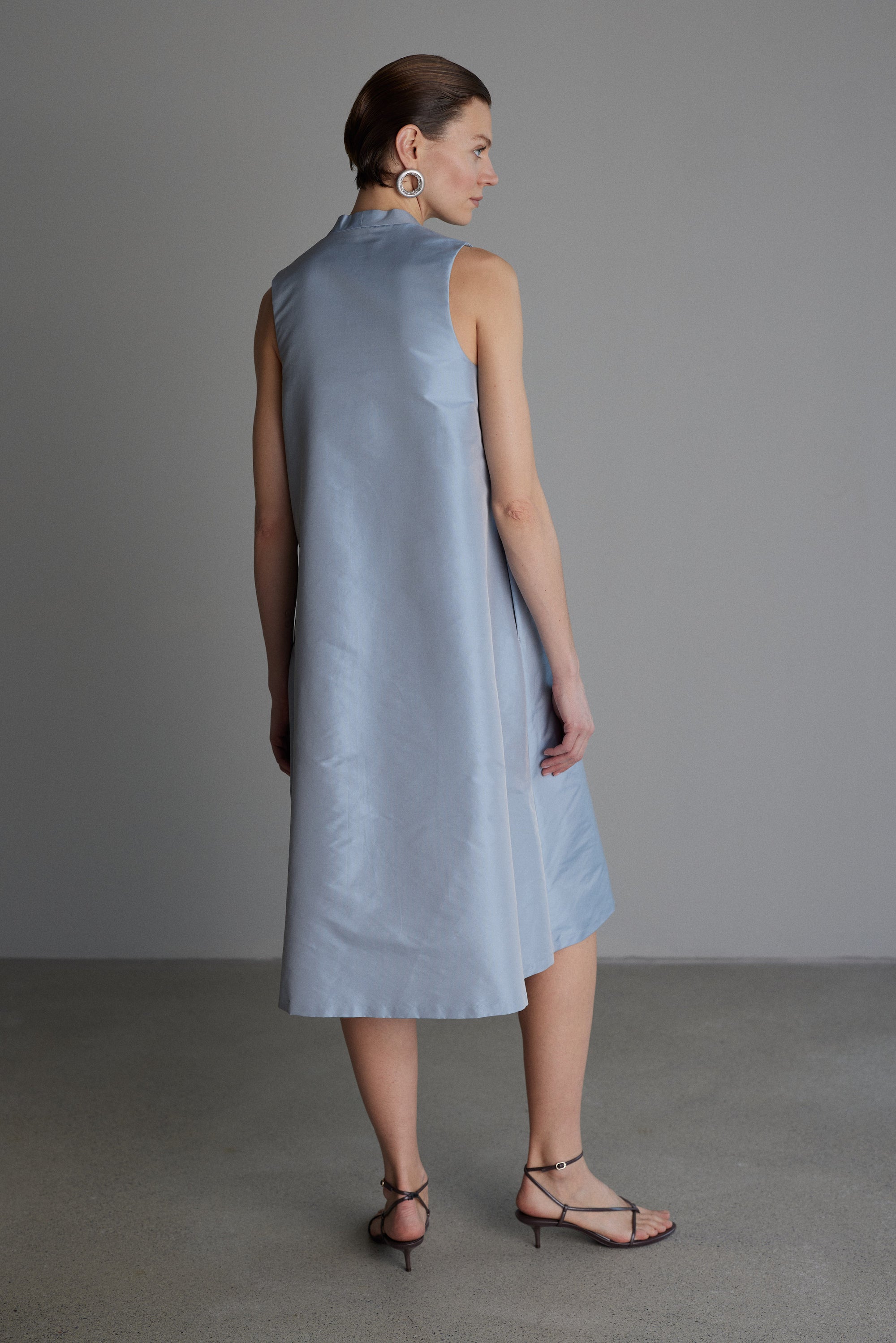 Kleid Juliette in Perlgrau