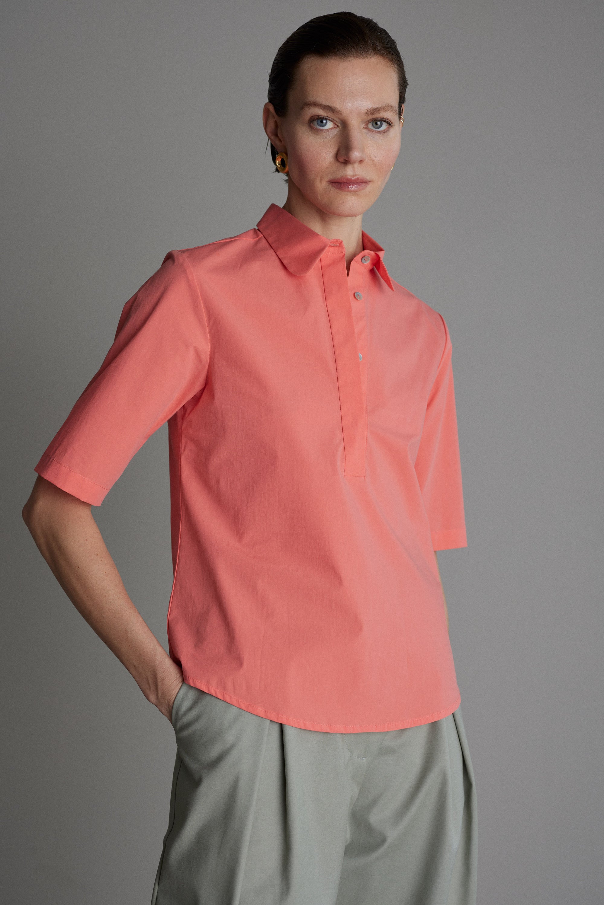 Bluse Marie in Coral