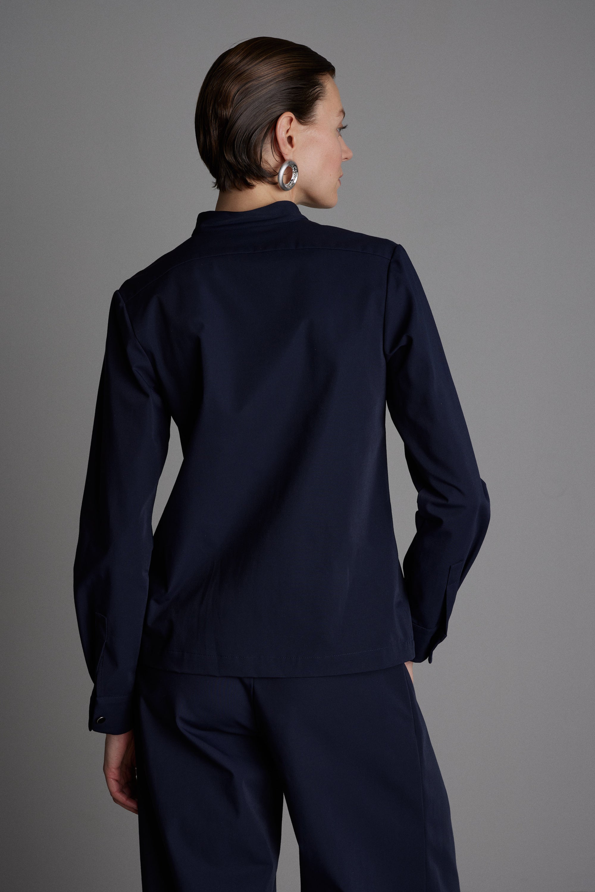Bluse Mira in Nachtblau