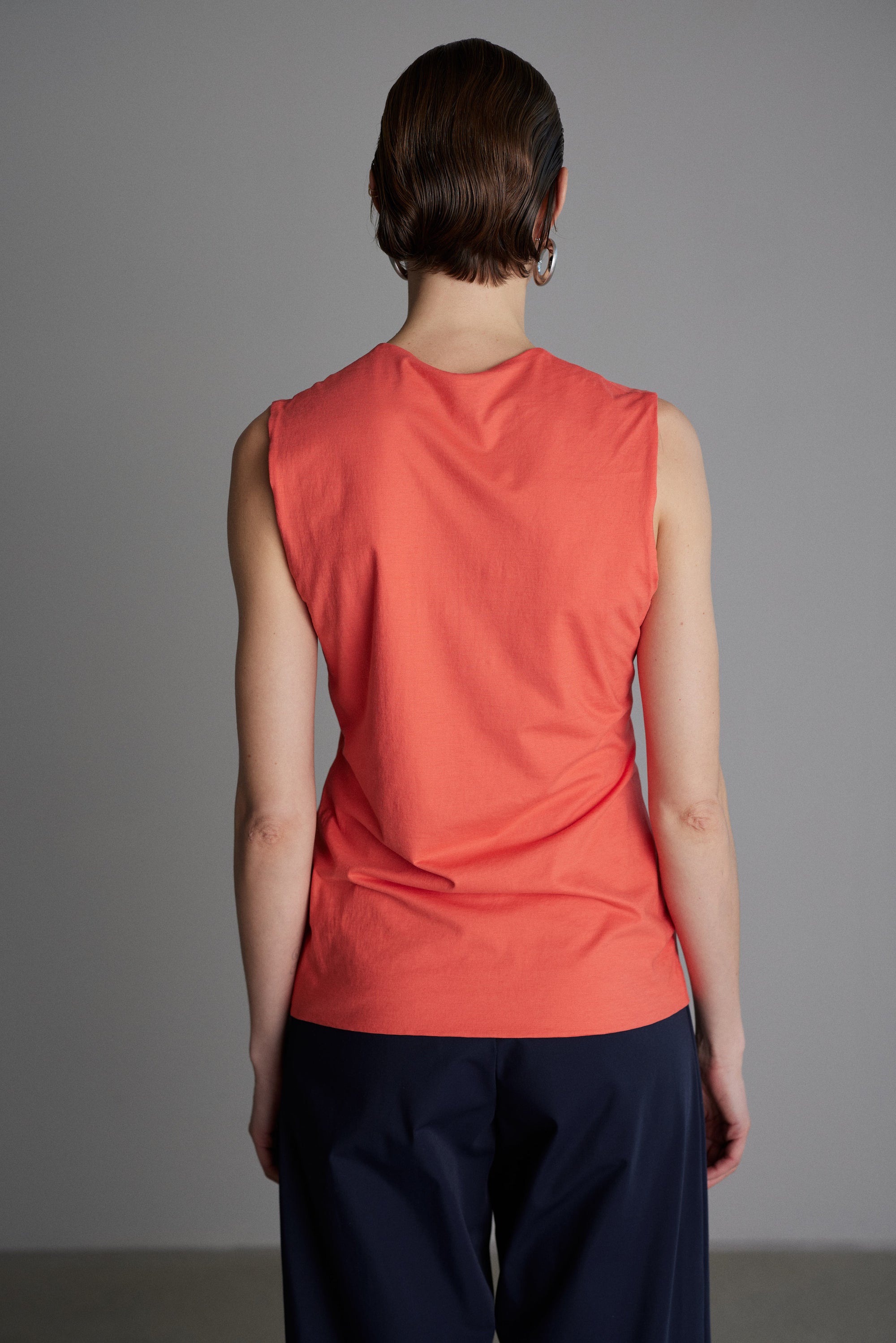 Jersey Top Colette in Coral