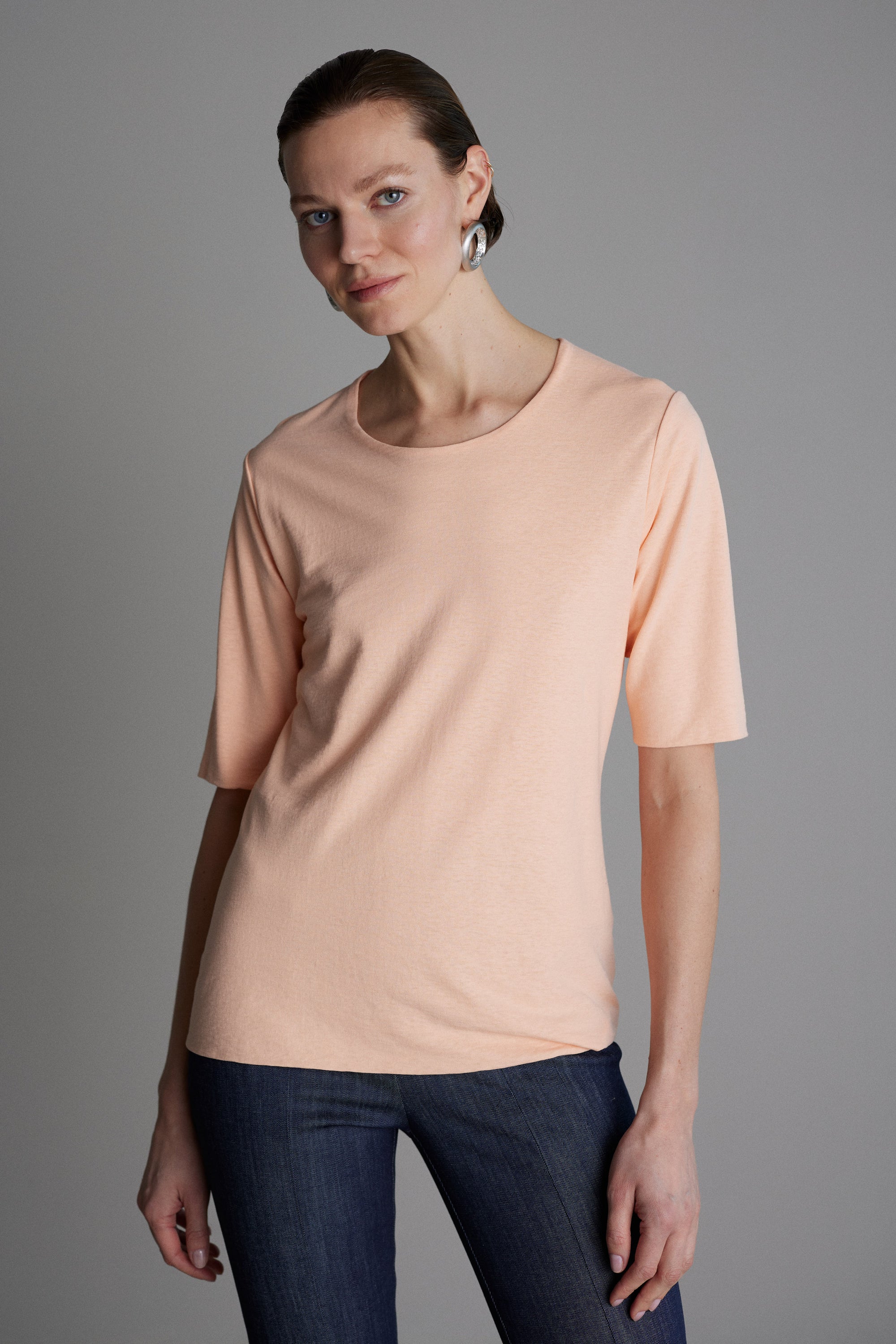 Jersey Top Cécile in Rose